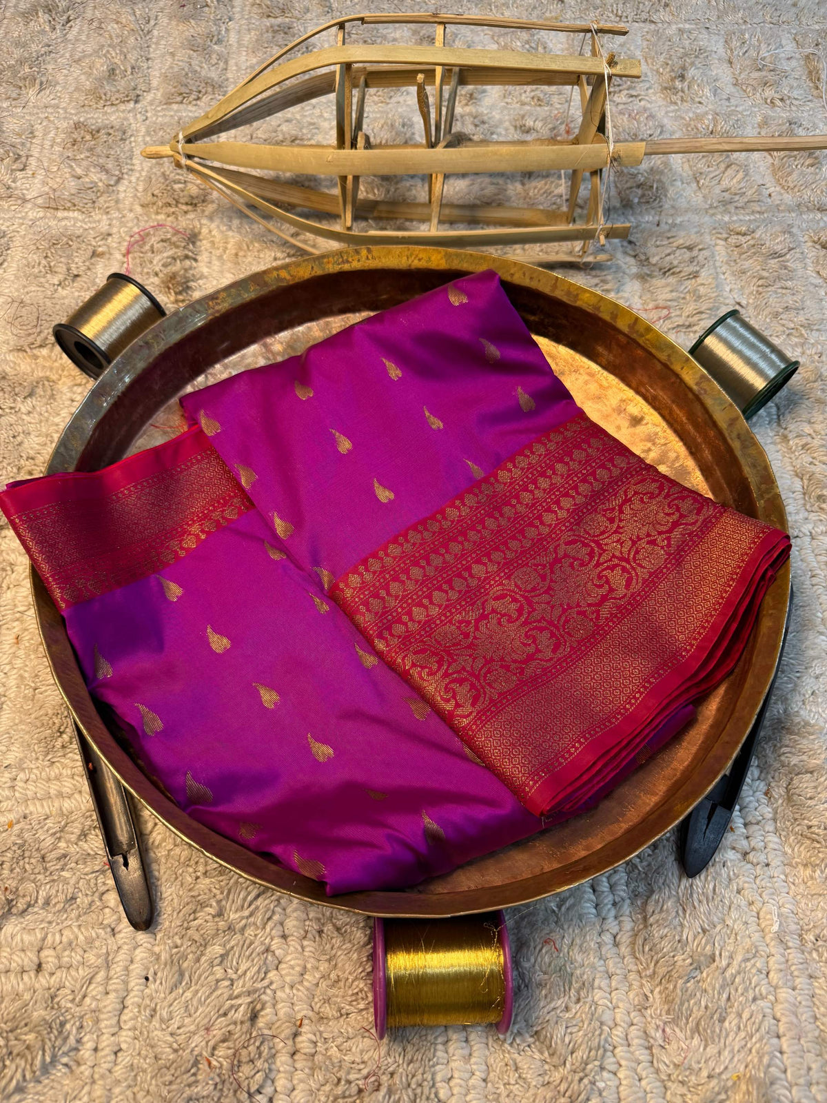 Heritage Soft Banarasi Silk Rich Zari Work Saree
