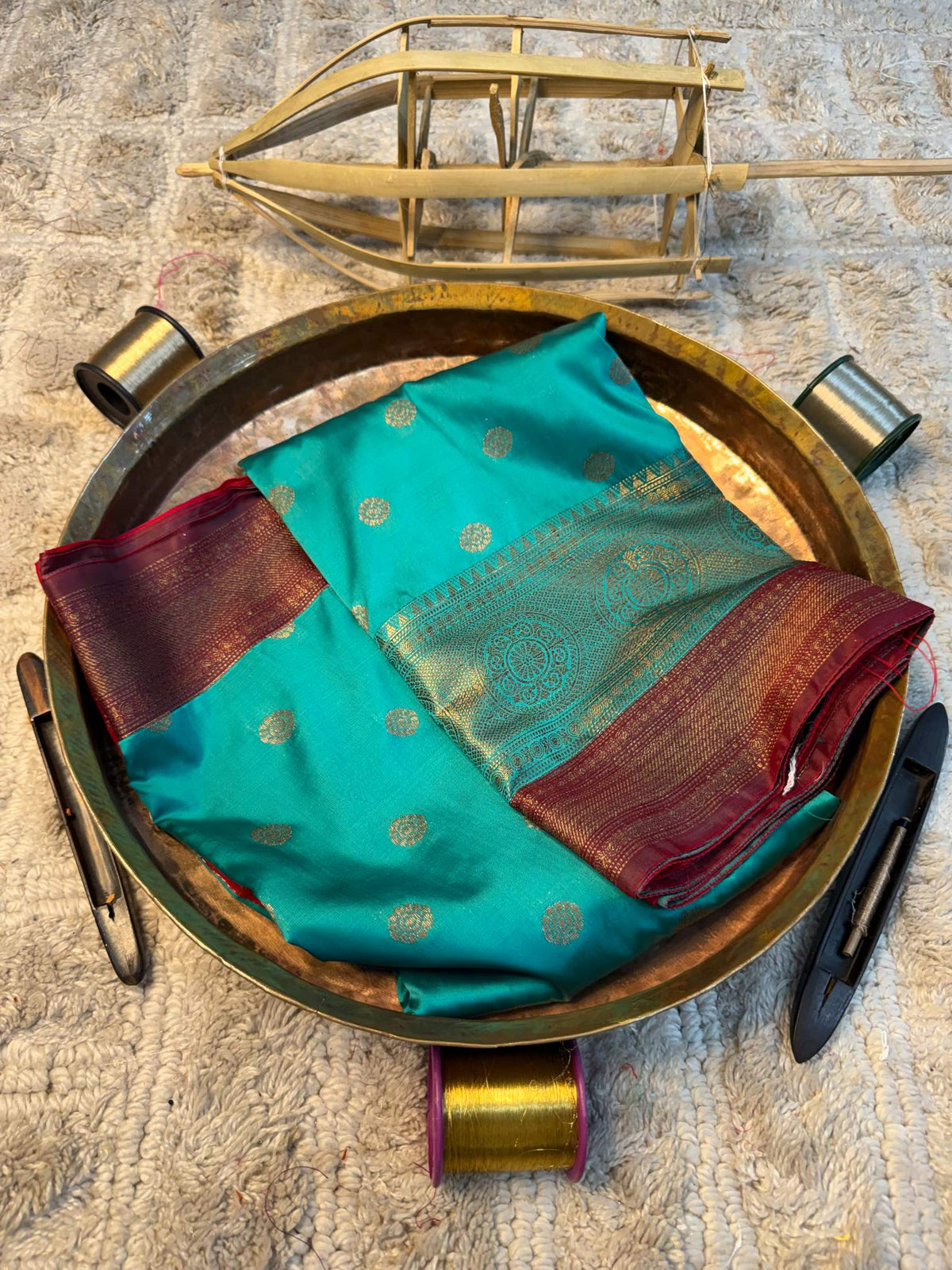 Heritage Soft Banarasi Silk Rich Zari Work Saree