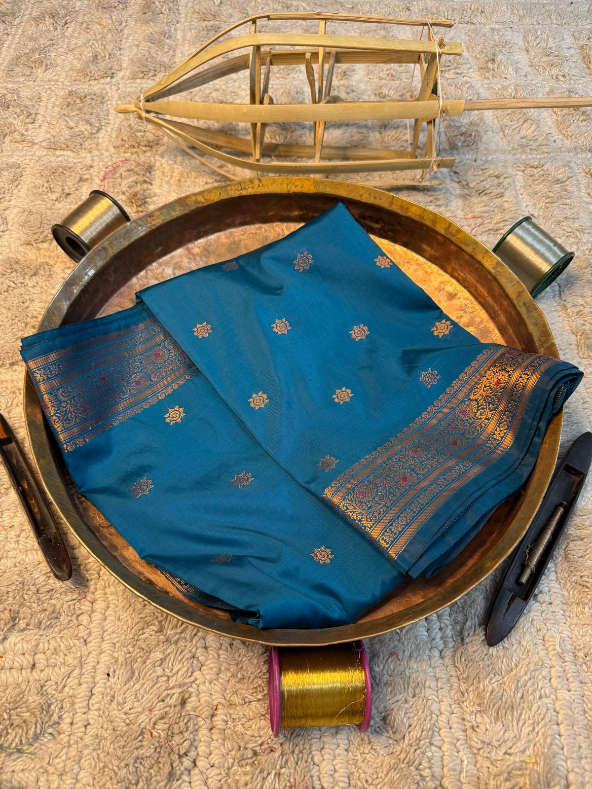 Heritage Soft Banarasi Silk Rich Zari Work Saree
