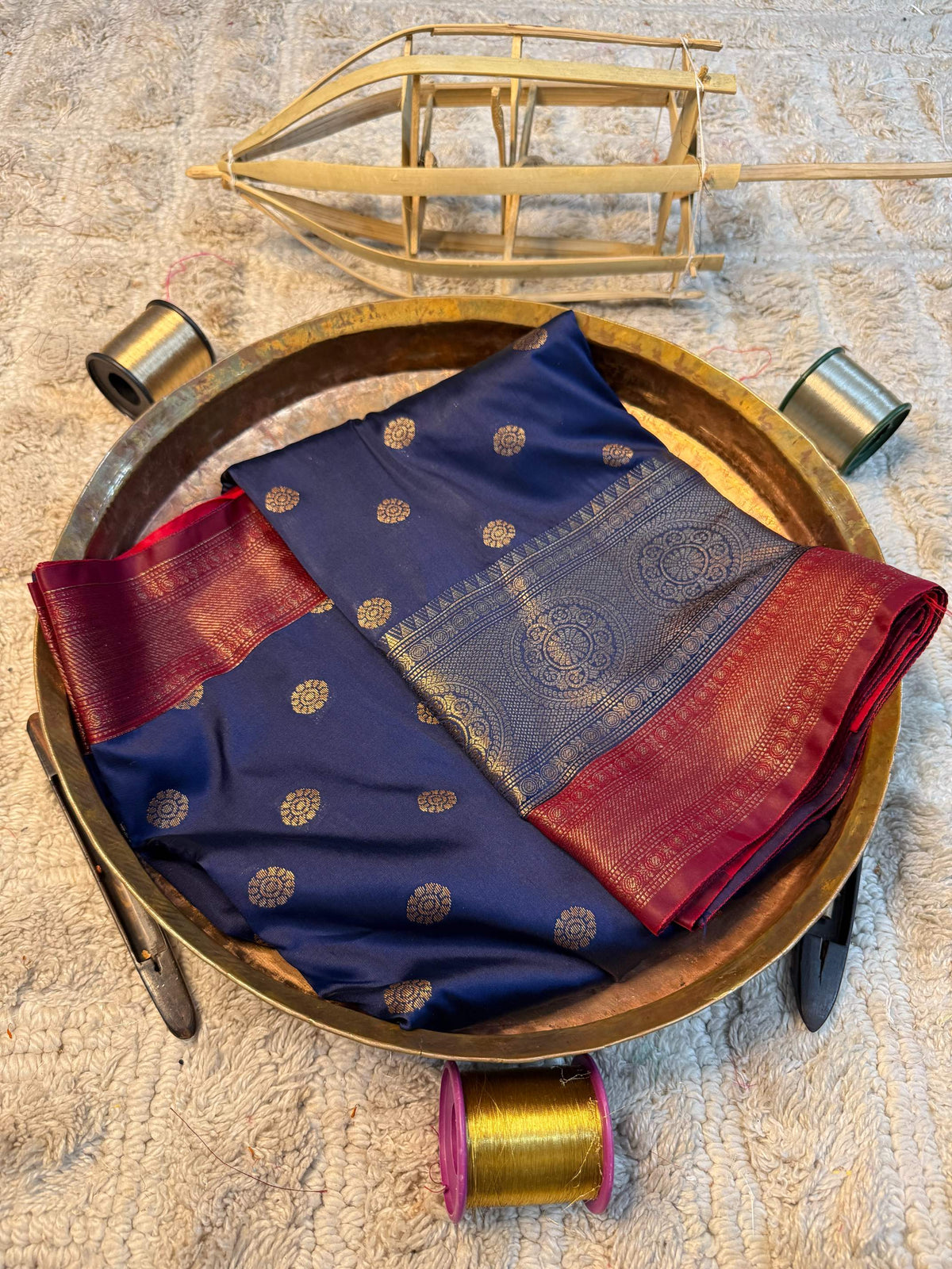 Heritage Soft Banarasi Silk Rich Zari Work Saree