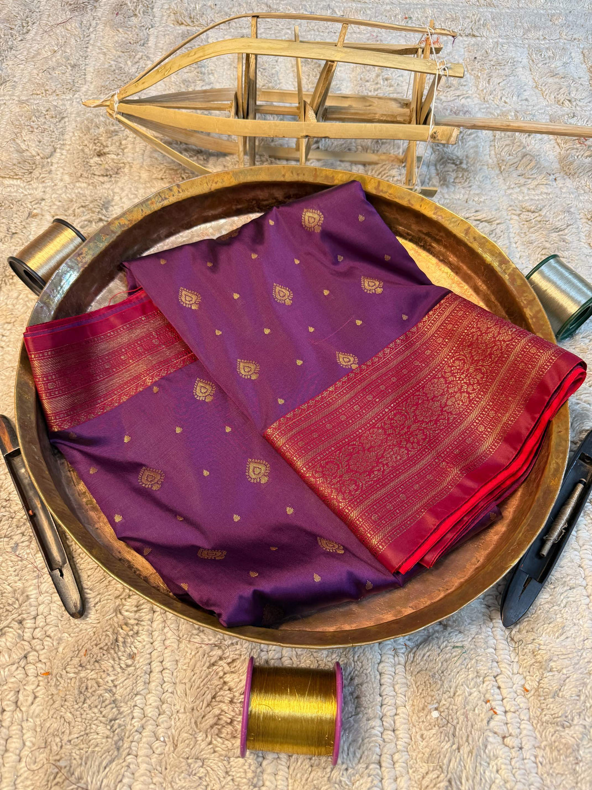 Heritage Soft Banarasi Silk Rich Zari Work Saree