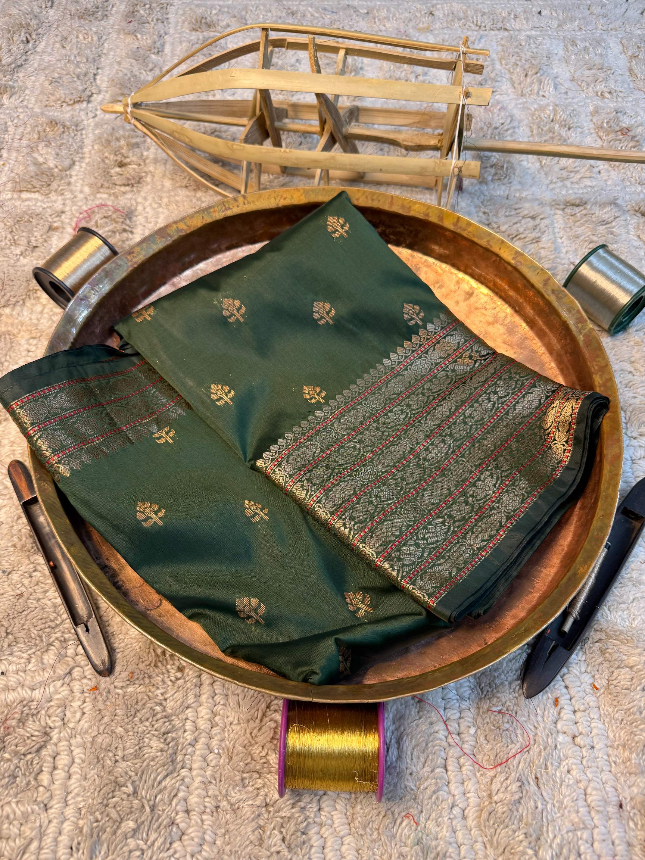 Heritage Soft Banarasi Silk Rich Zari Work Saree