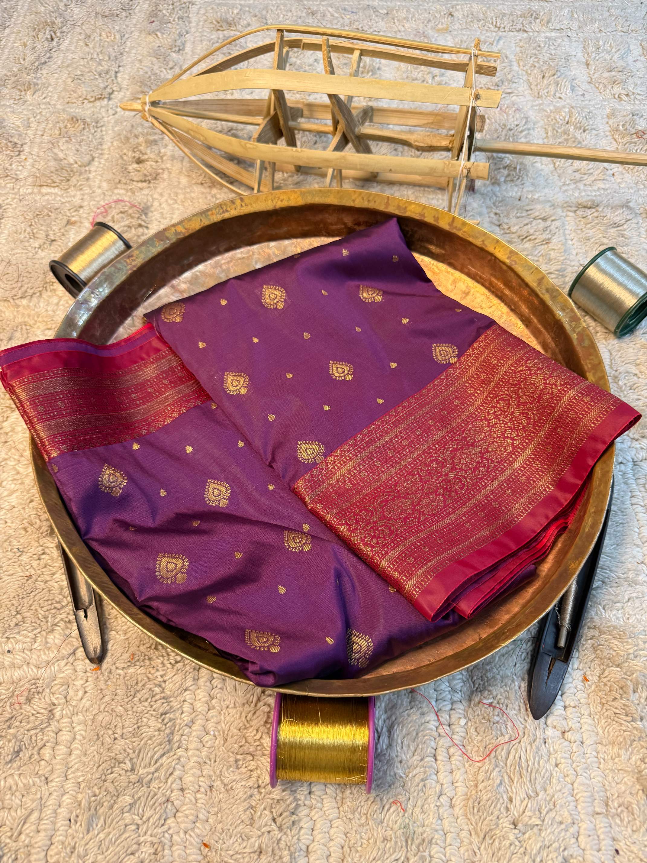 Heritage Soft Banarasi Silk Rich Zari Work Saree