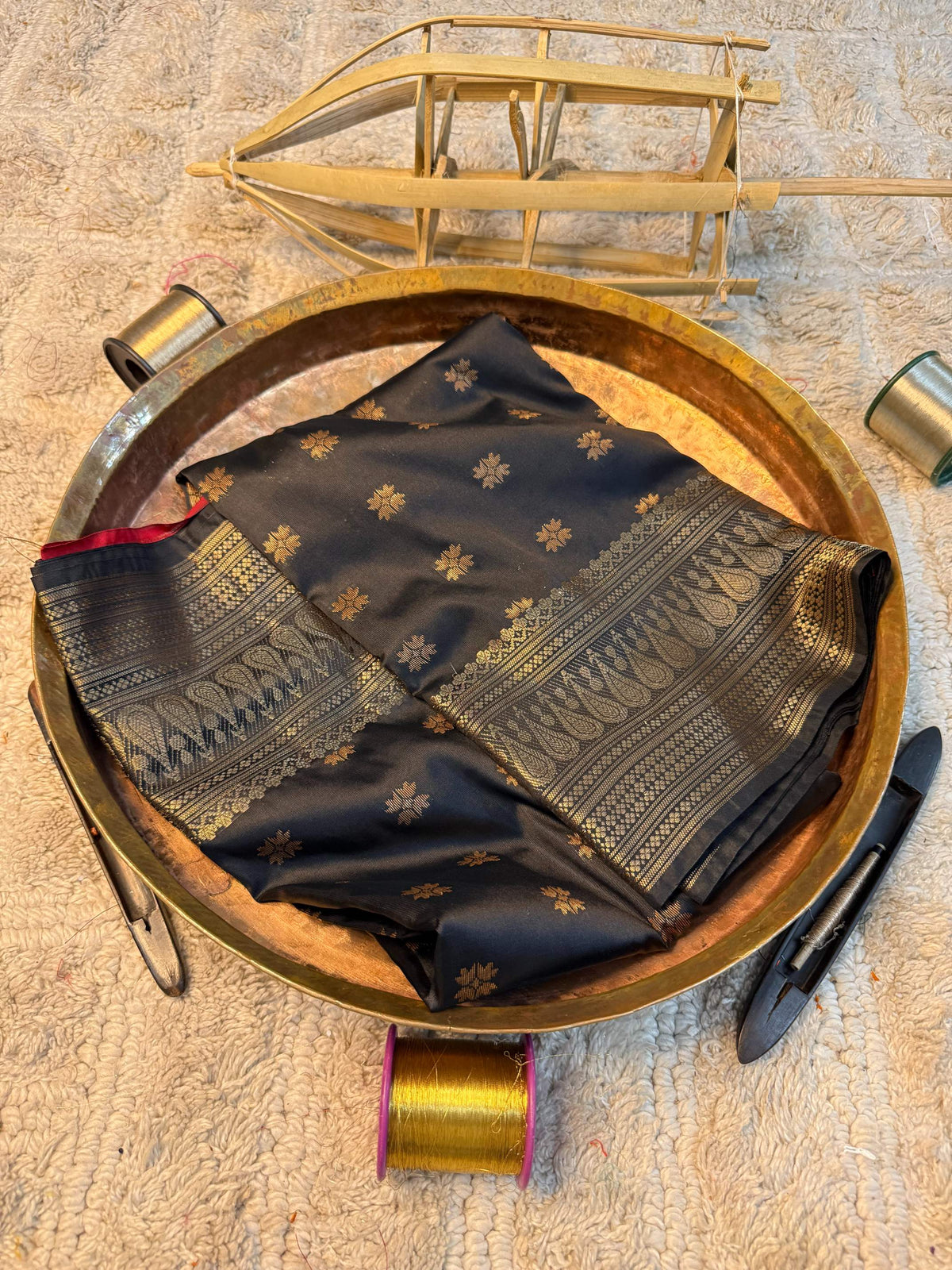 Heritage Soft Banarasi Silk Rich Zari Work Saree