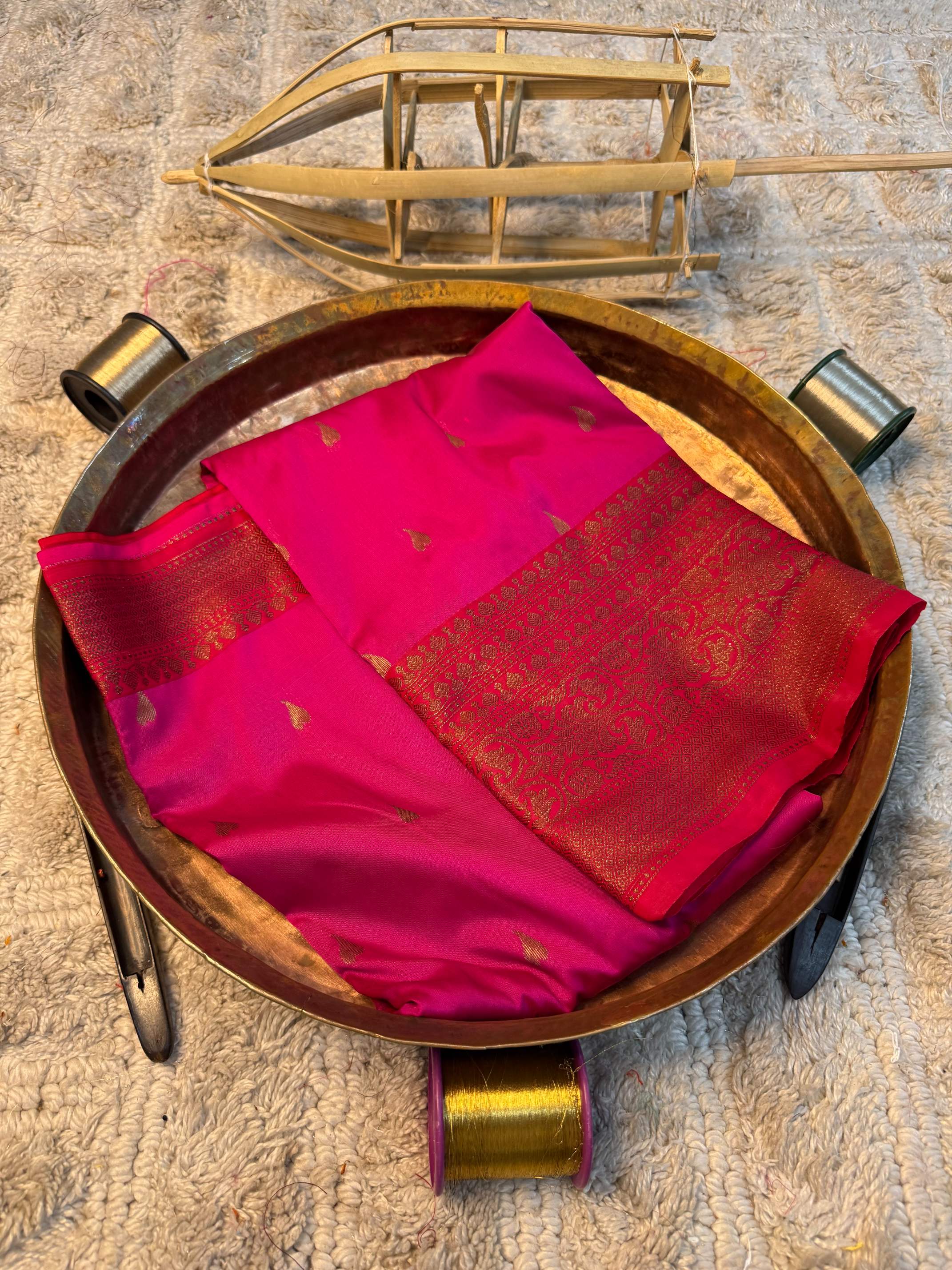 Heritage Soft Banarasi Silk Rich Zari Work Saree