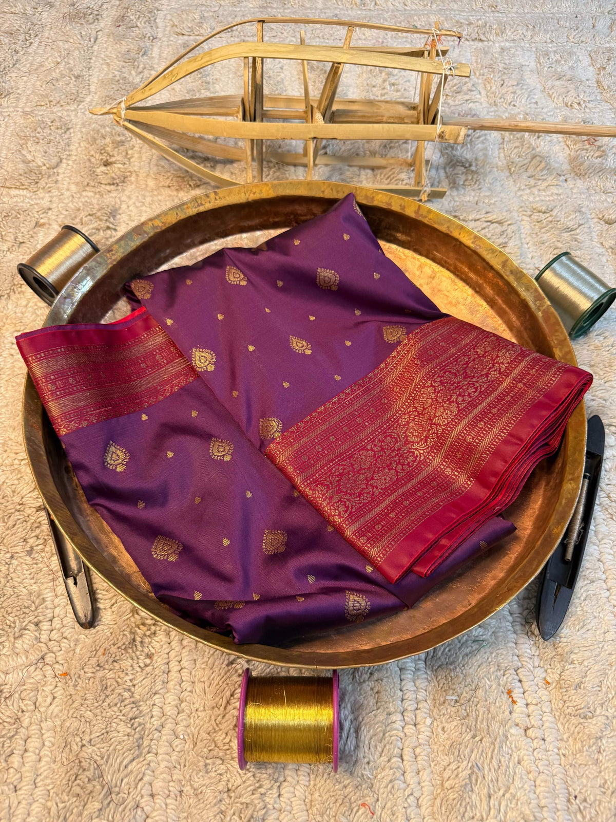 Heritage Soft Banarasi Silk Rich Zari Work Saree