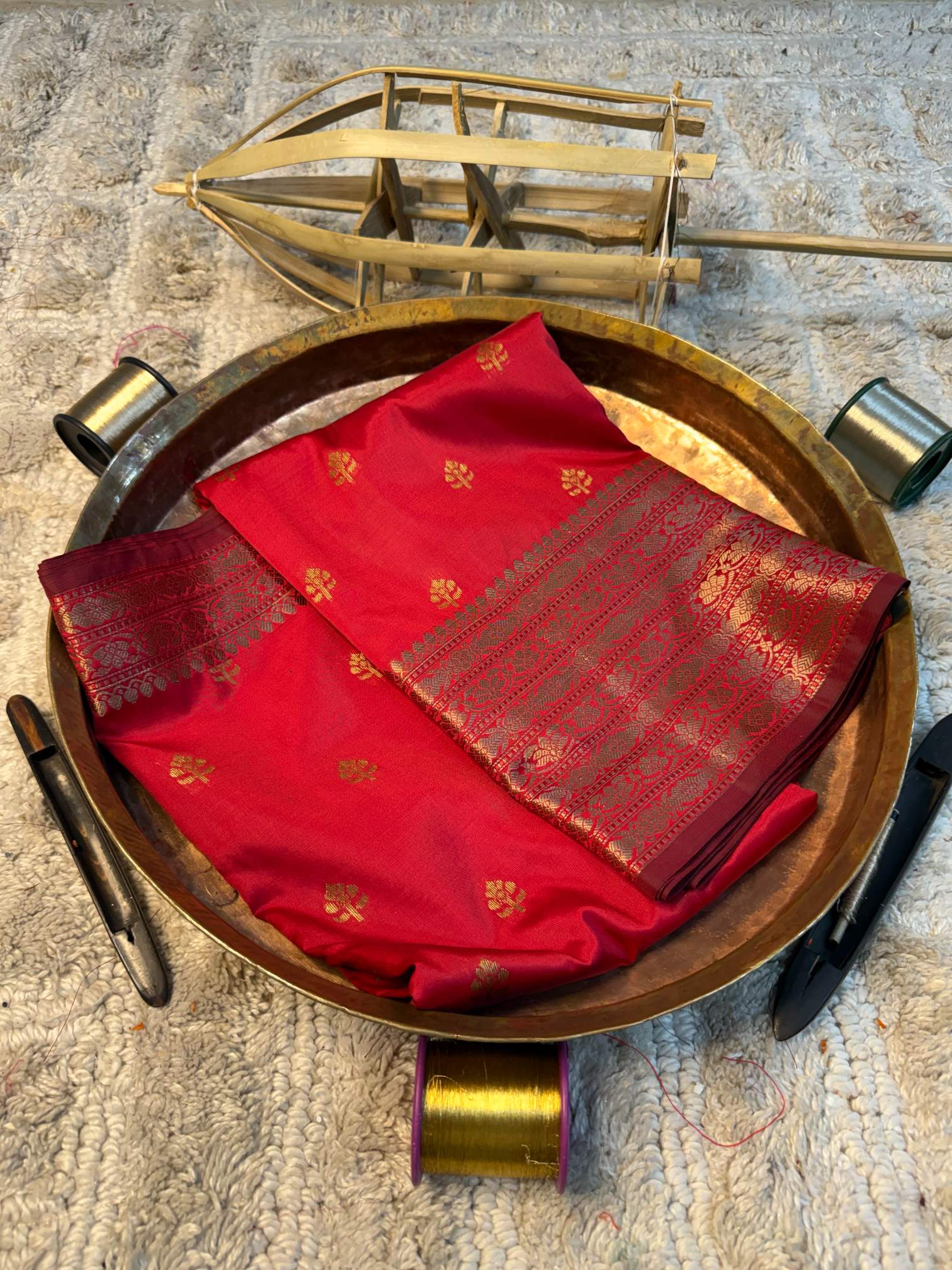 Heritage Soft Banarasi Silk Rich Zari Work Saree