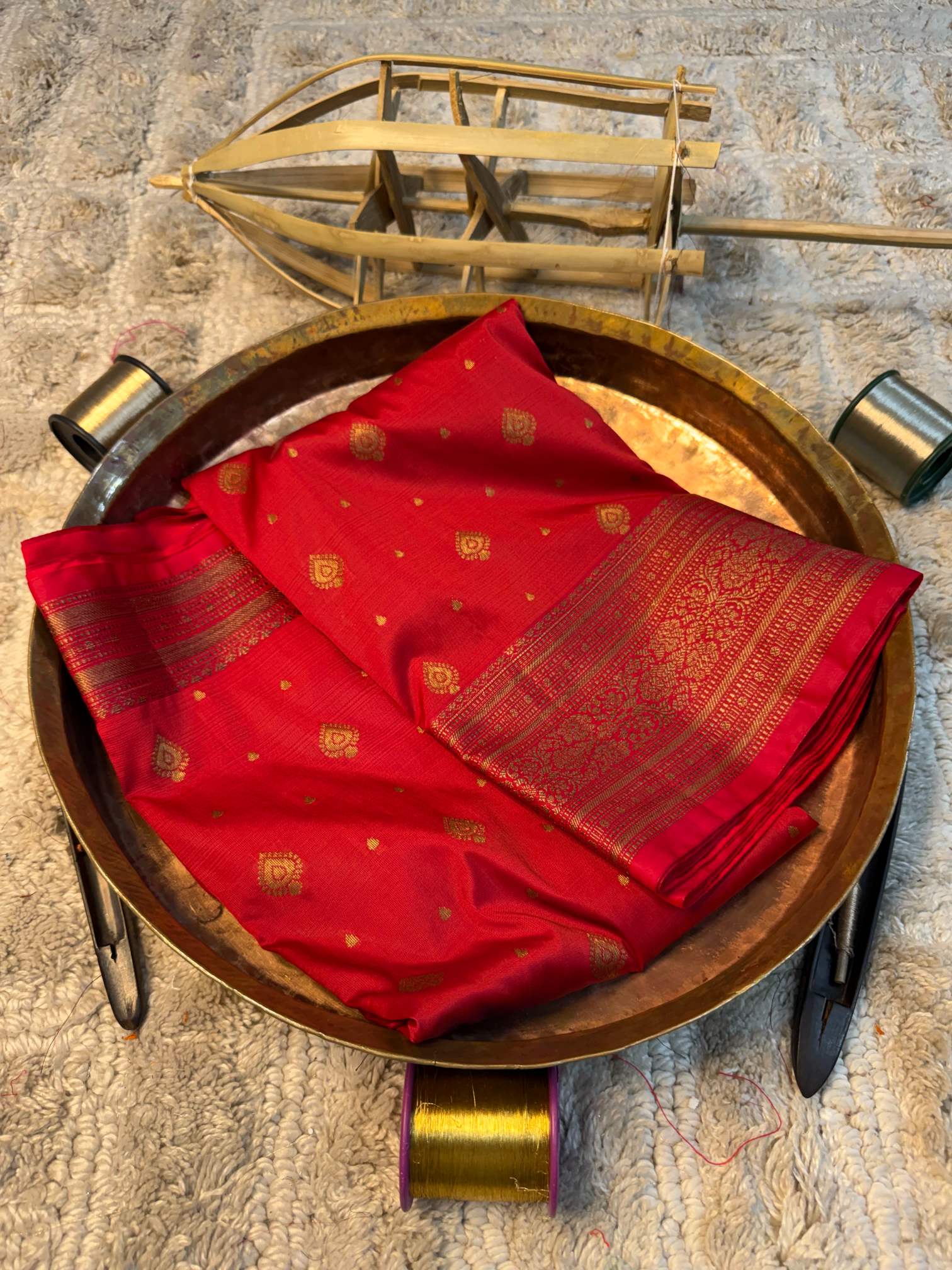Heritage Soft Banarasi Silk Rich Zari Work Saree