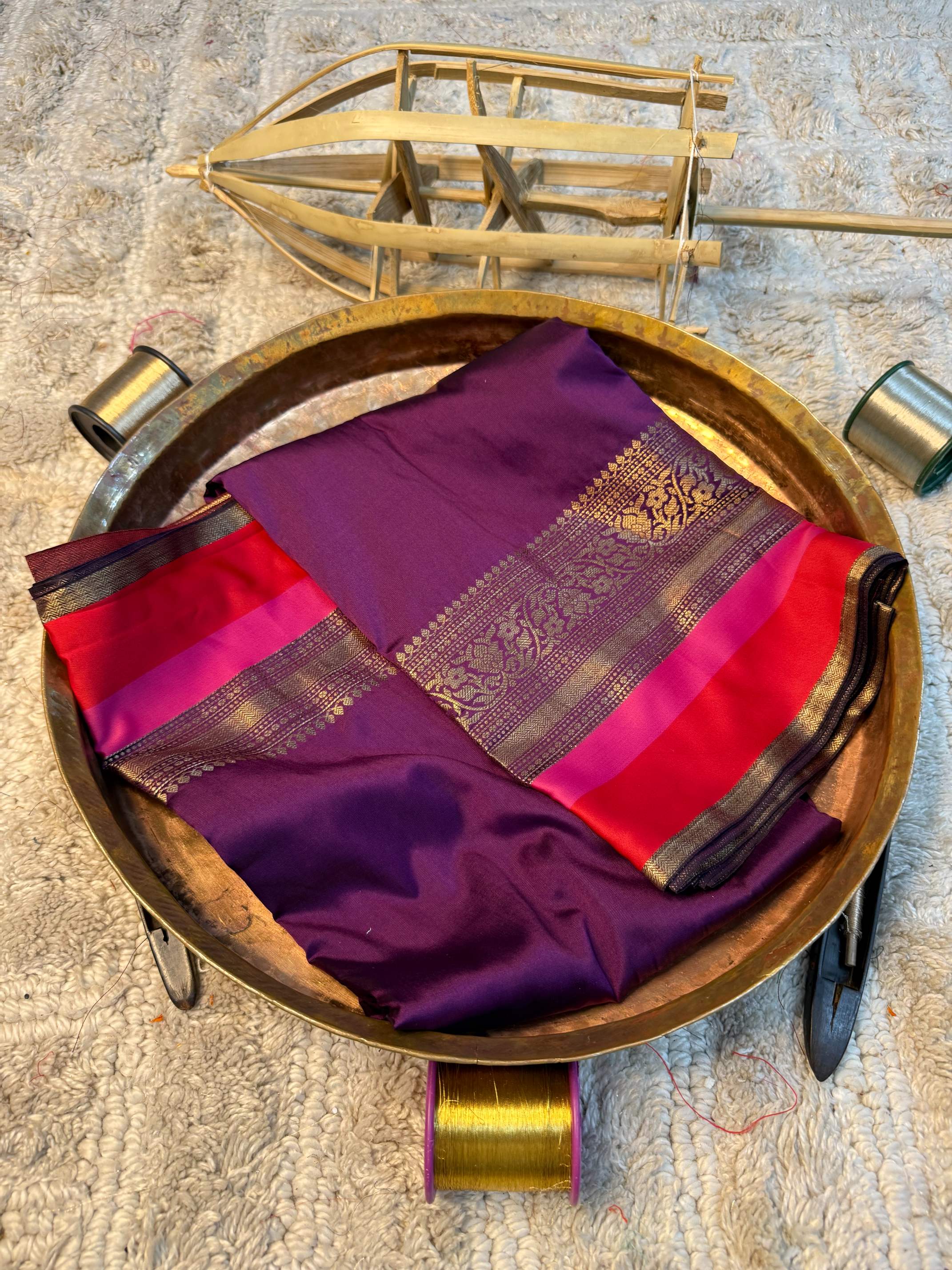 Heritage Soft Banarasi Silk Rich Zari Work Saree