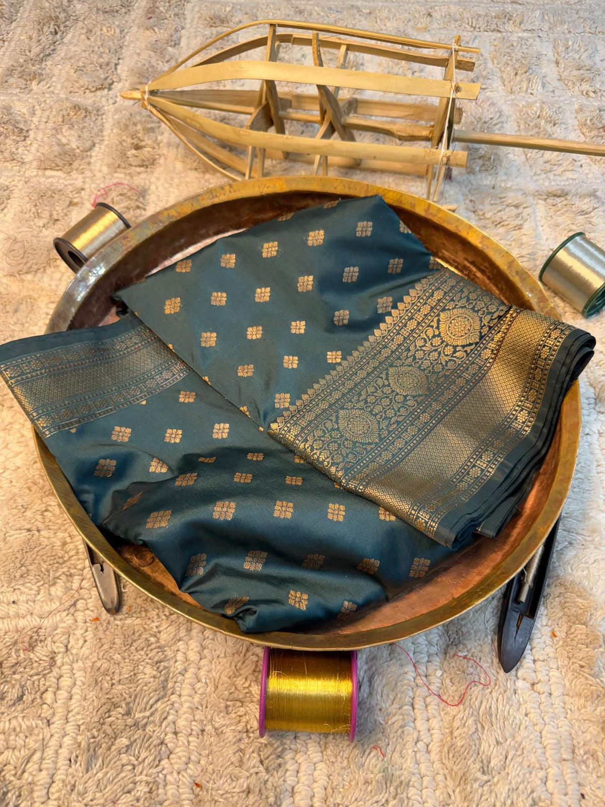 Heritage Soft Banarasi Silk Rich Zari Work Saree