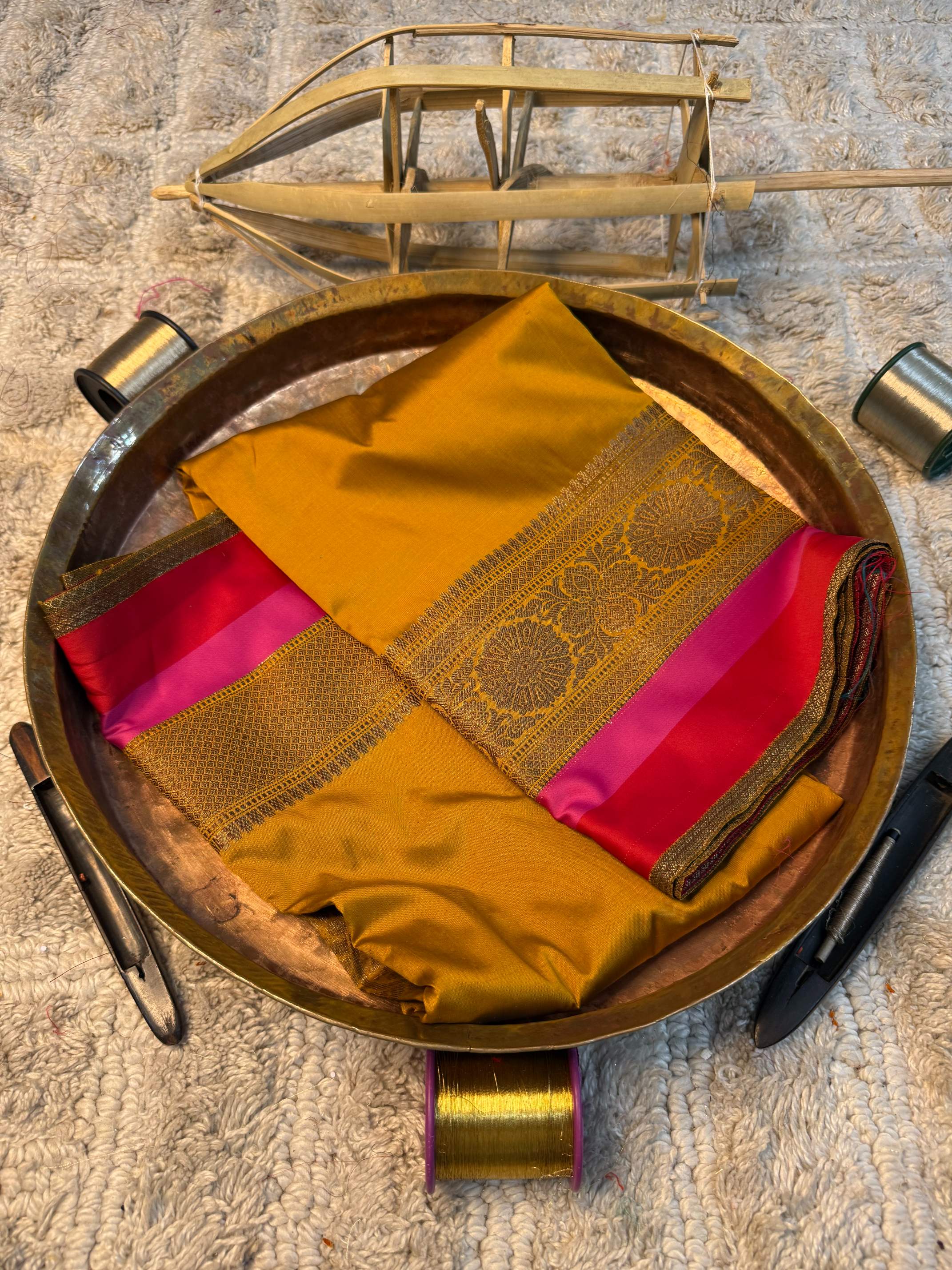 Heritage Soft Banarasi Silk Rich Zari Work Saree