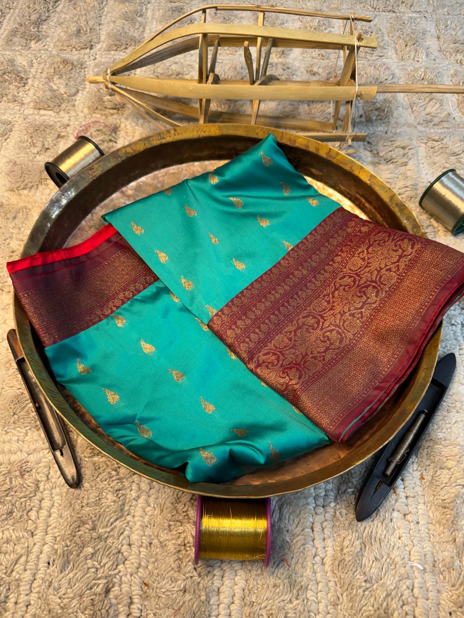 Heritage Soft Banarasi Silk Rich Zari Work Saree