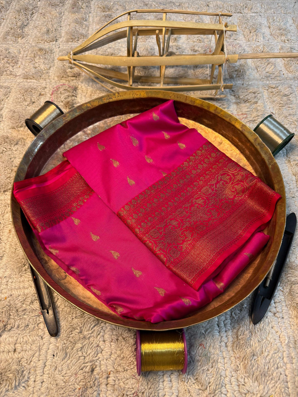 Heritage Soft Banarasi Silk Rich Zari Work Saree