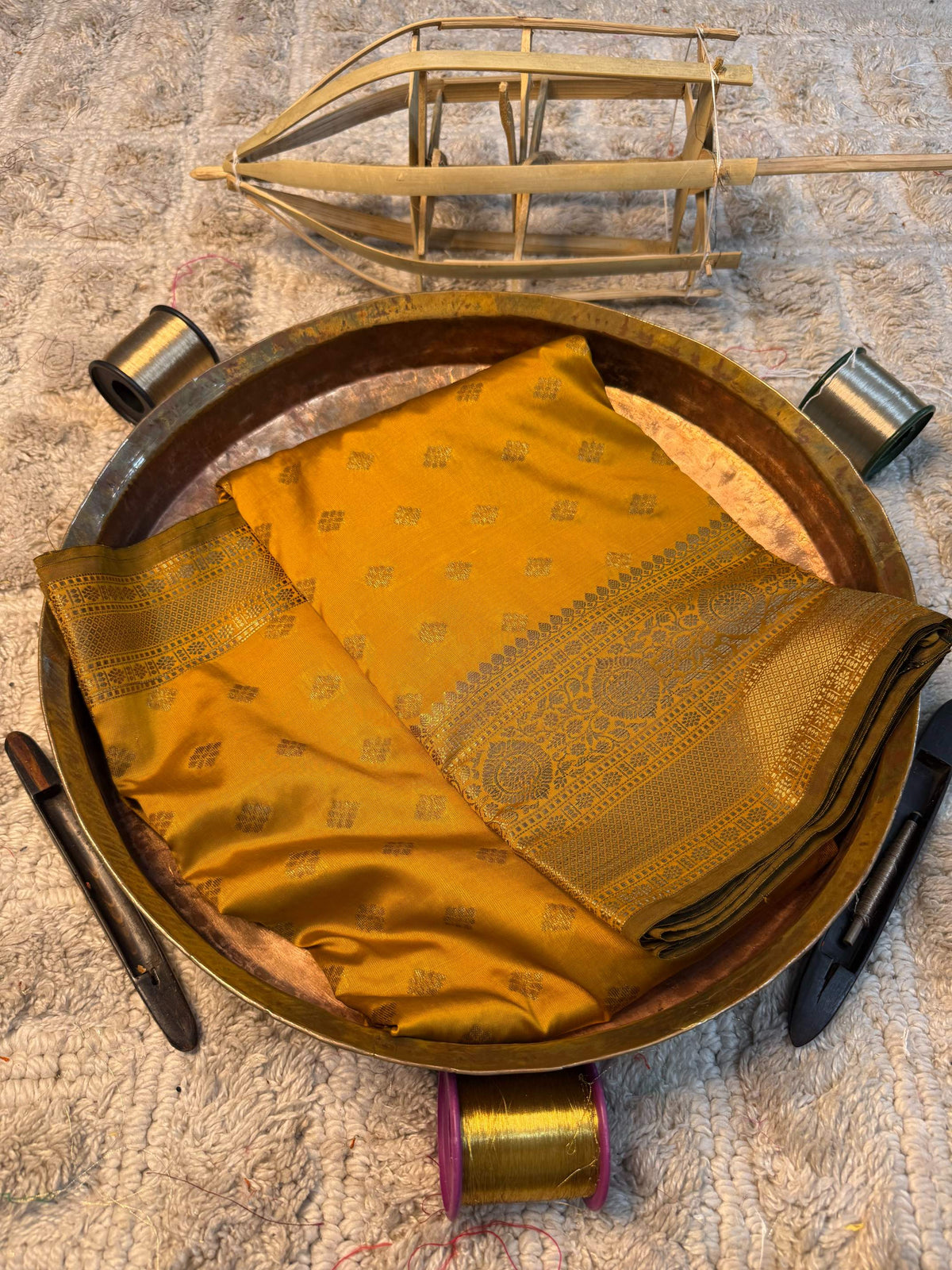 Heritage Soft Banarasi Silk Rich Zari Work Saree