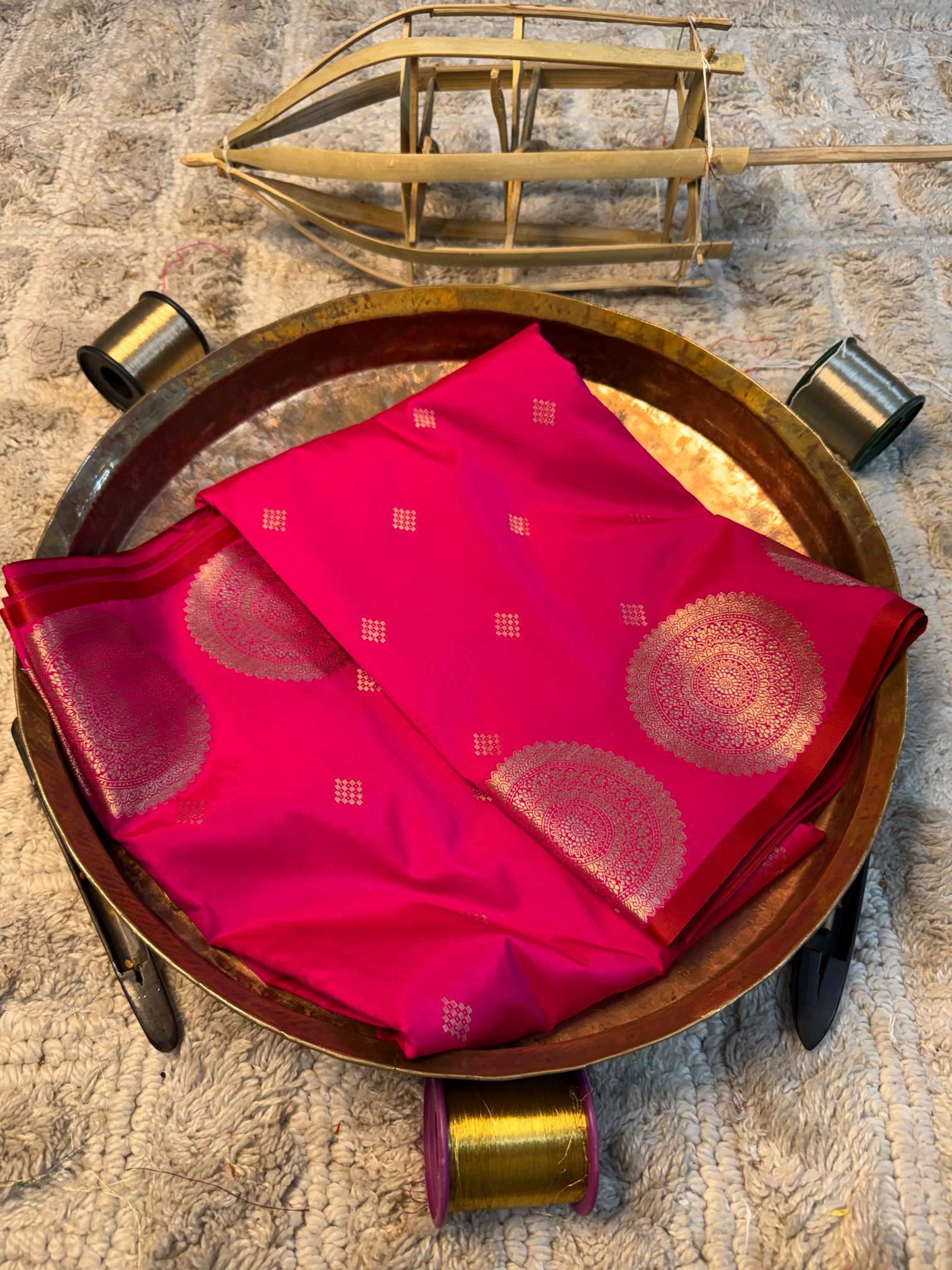 Heritage Soft Banarasi Silk Rich Zari Work Saree