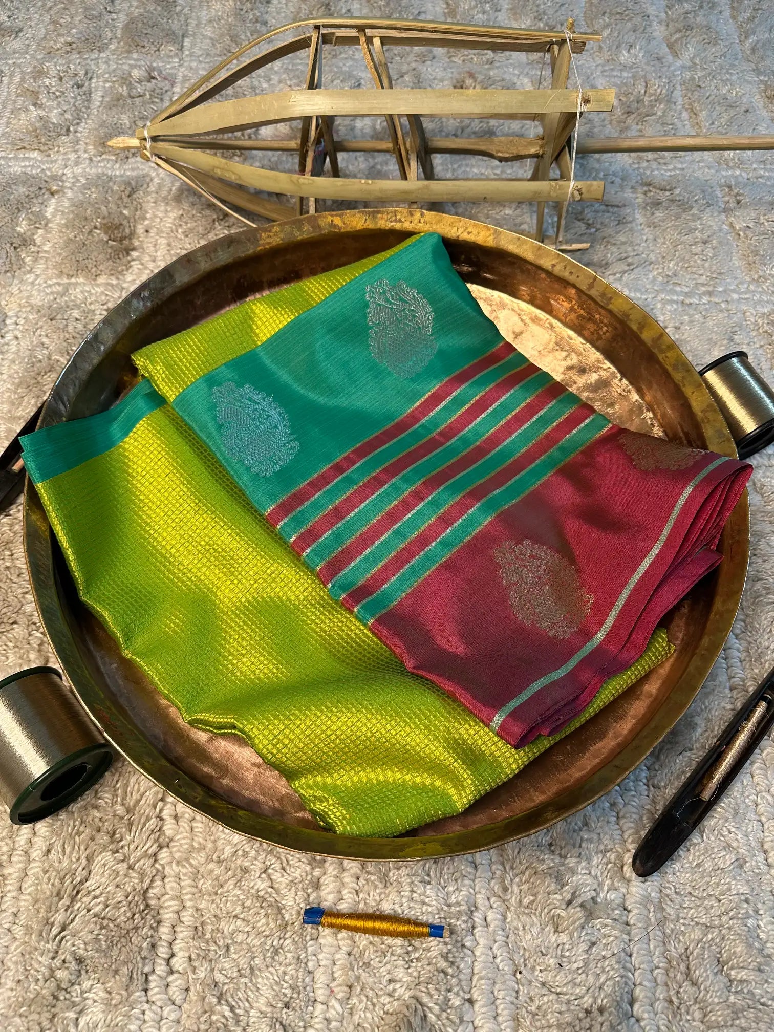 Eccentric Zari Weave Softsilk Banarasi Saree