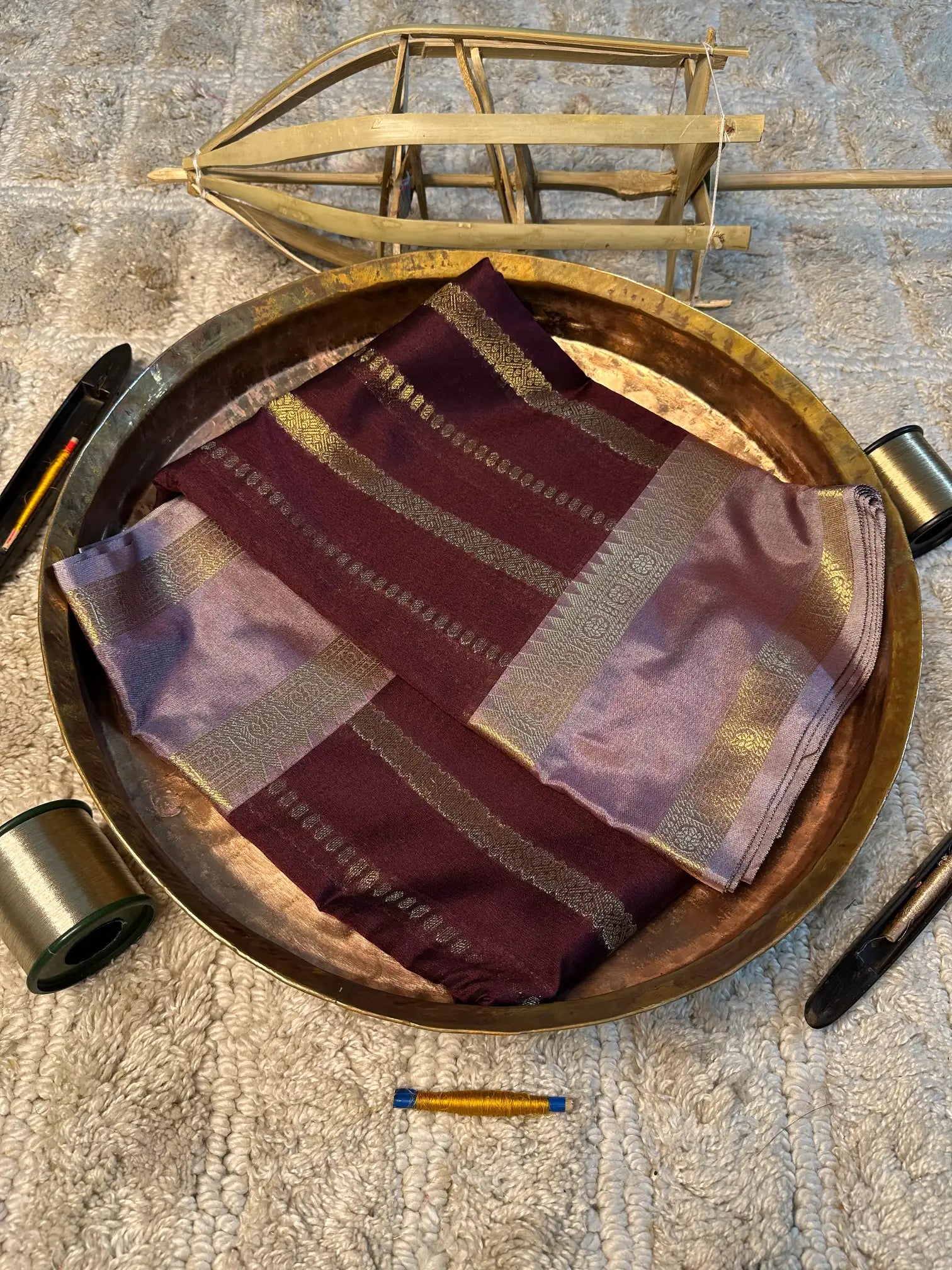 Eccentric Zari Weave Softsilk Heritage Banarasi Saree