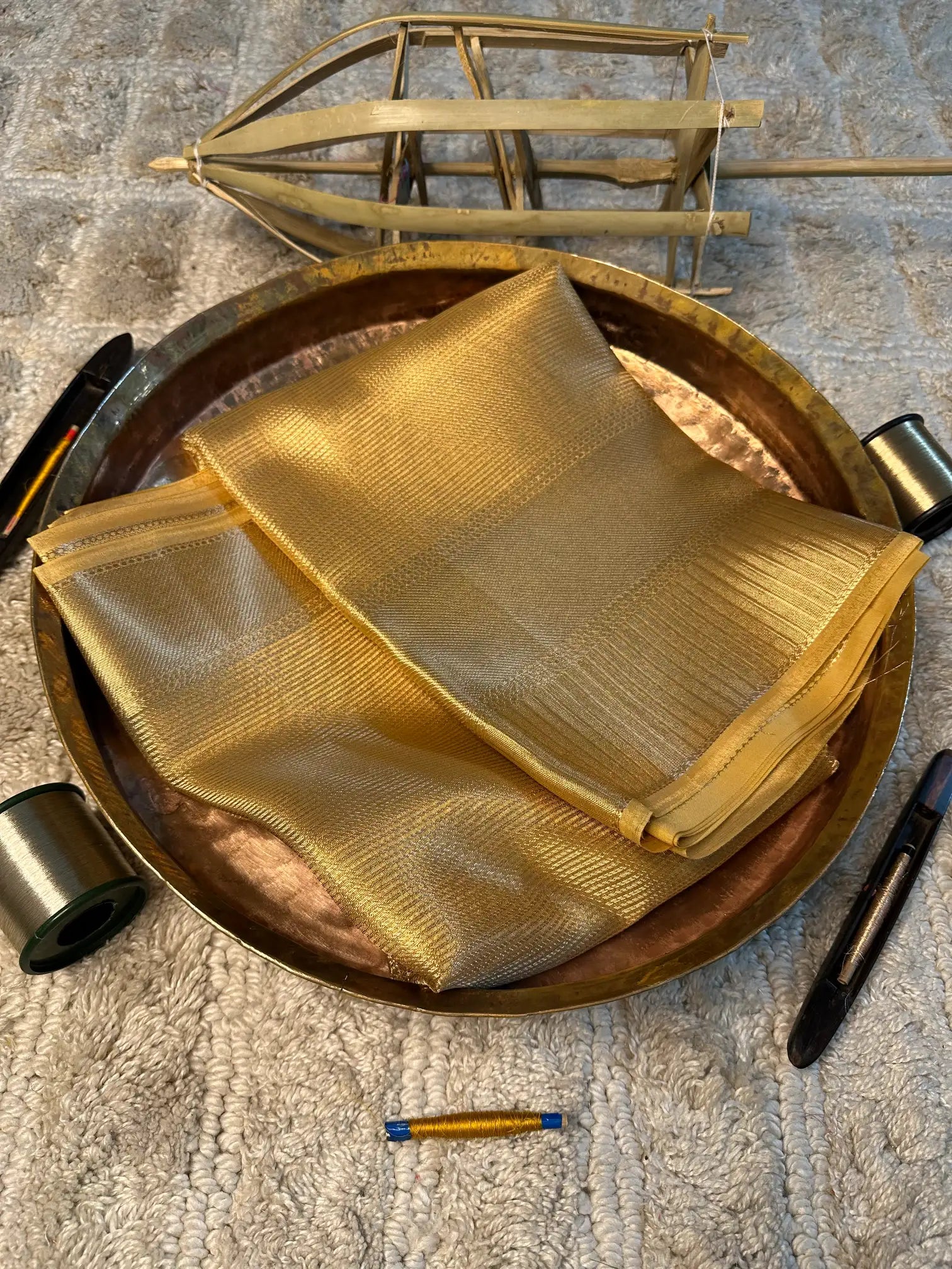Eccentric Zari Weave Softsilk Banarasi Saree