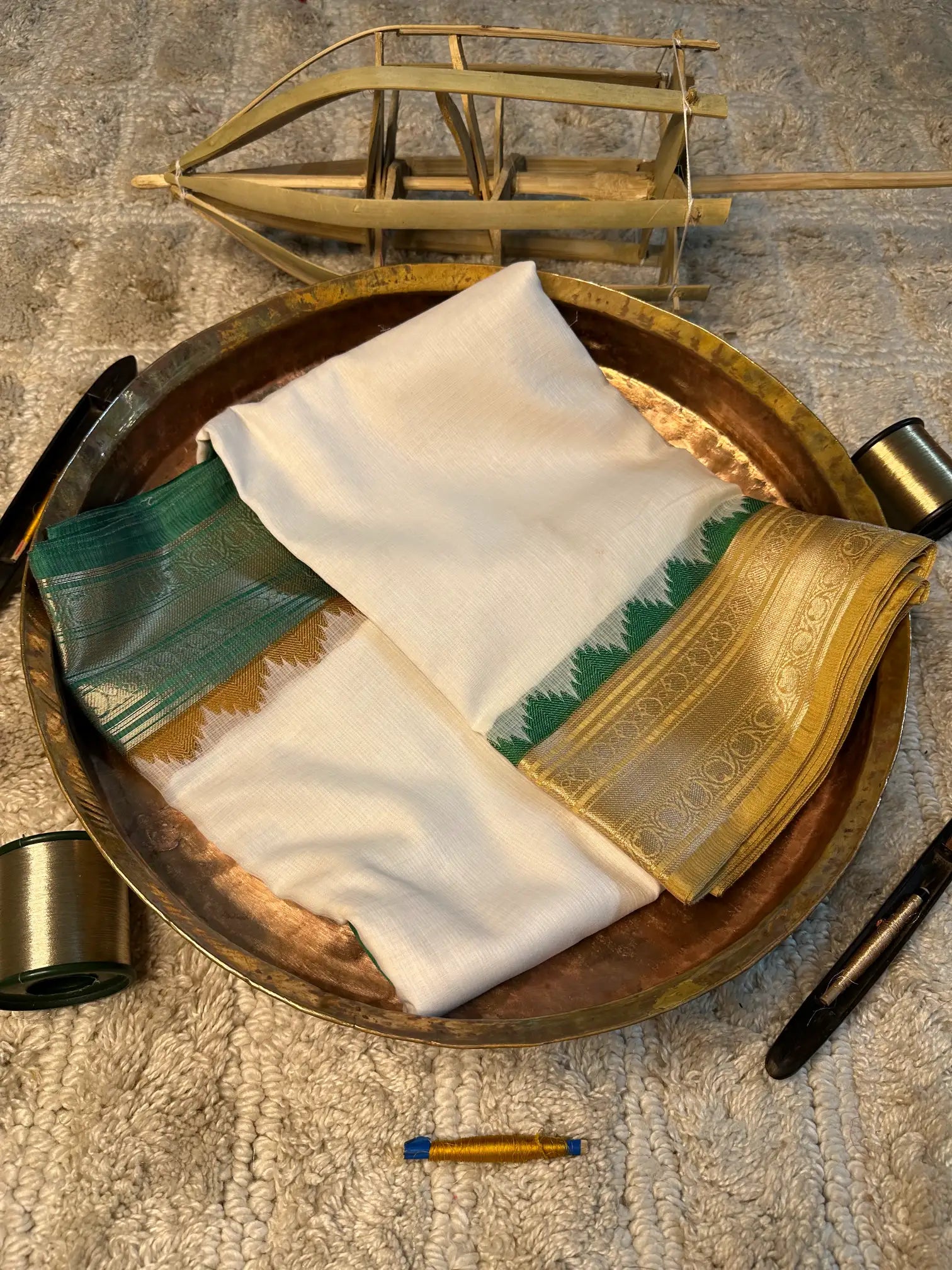 Eccentric Zari Weave Softsilk Banarasi Saree