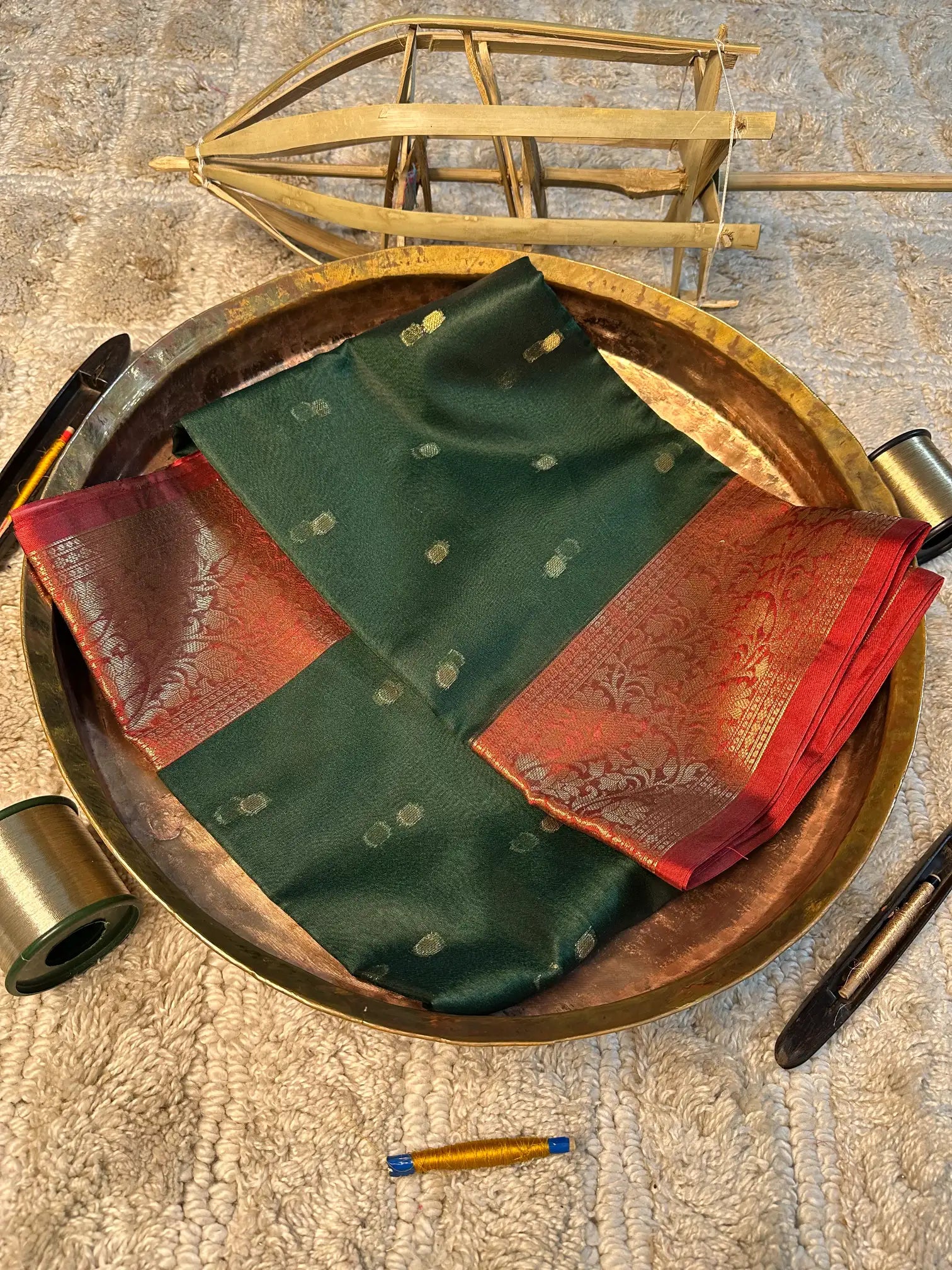 Eccentric Zari Weave Softsilk Heritage Banarasi Saree