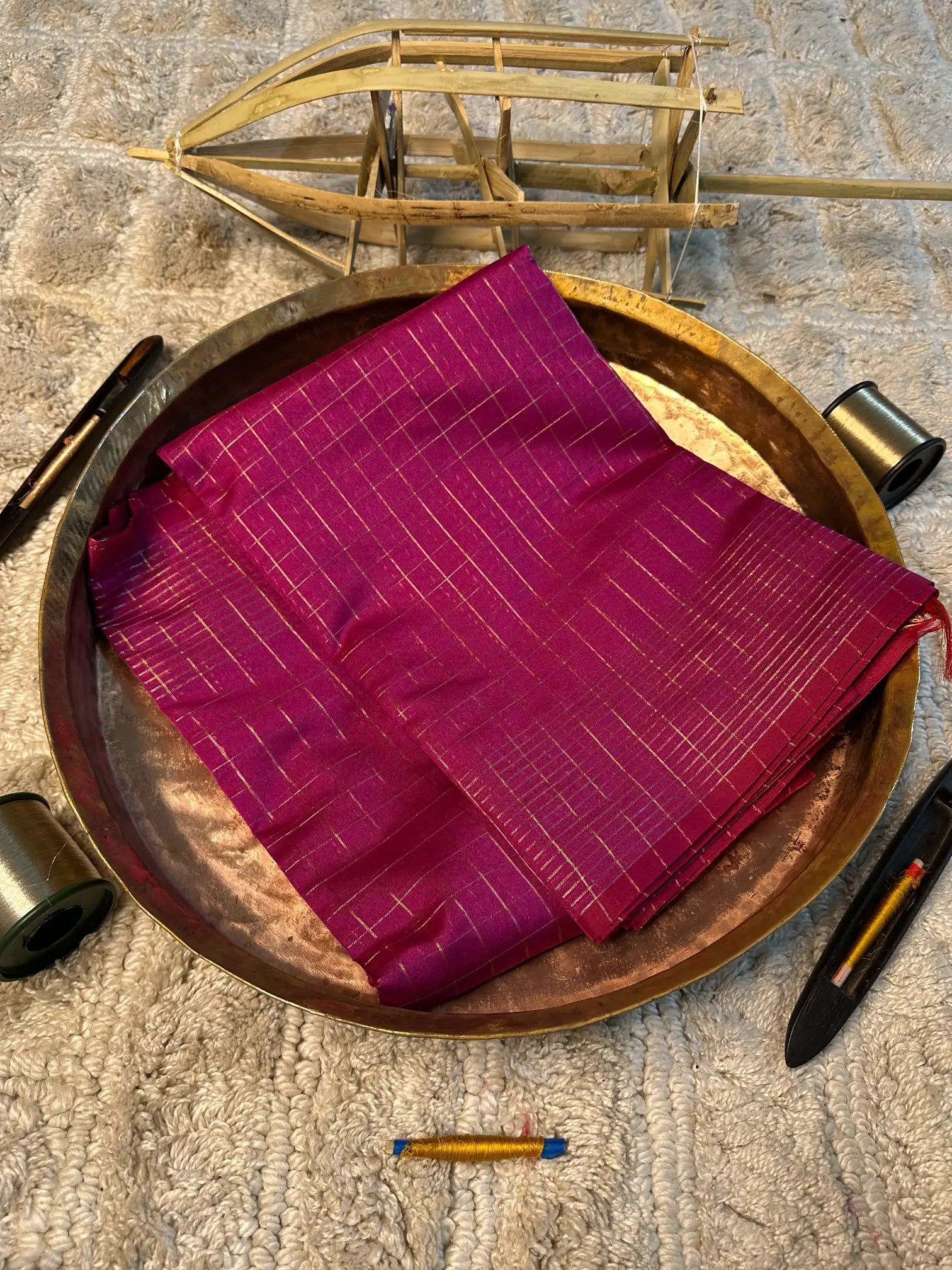 Eccentric Zari Weave Softsilk Banarasi Saree