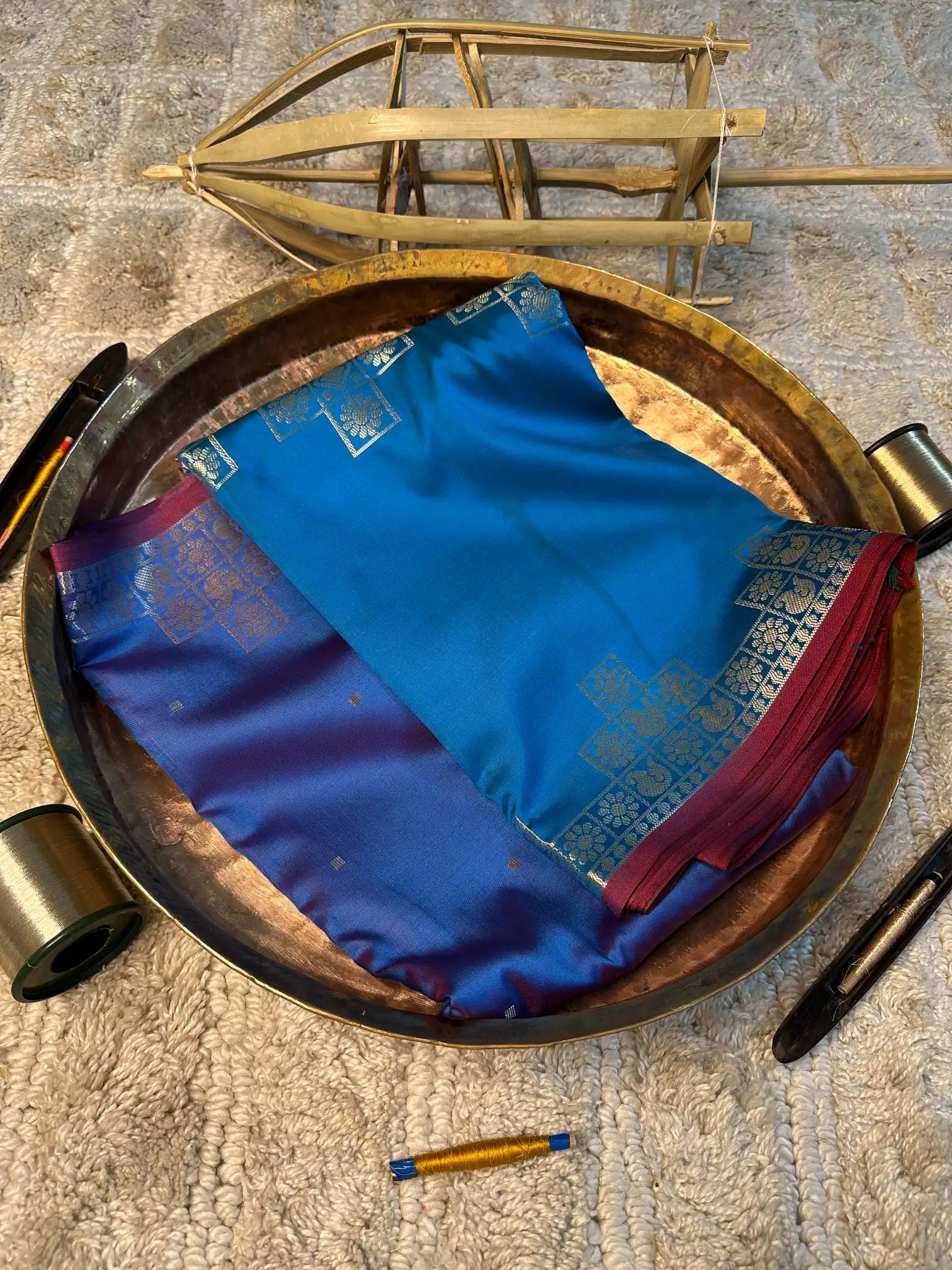 Eccentric Zari Weave Softsilk Banarasi Saree