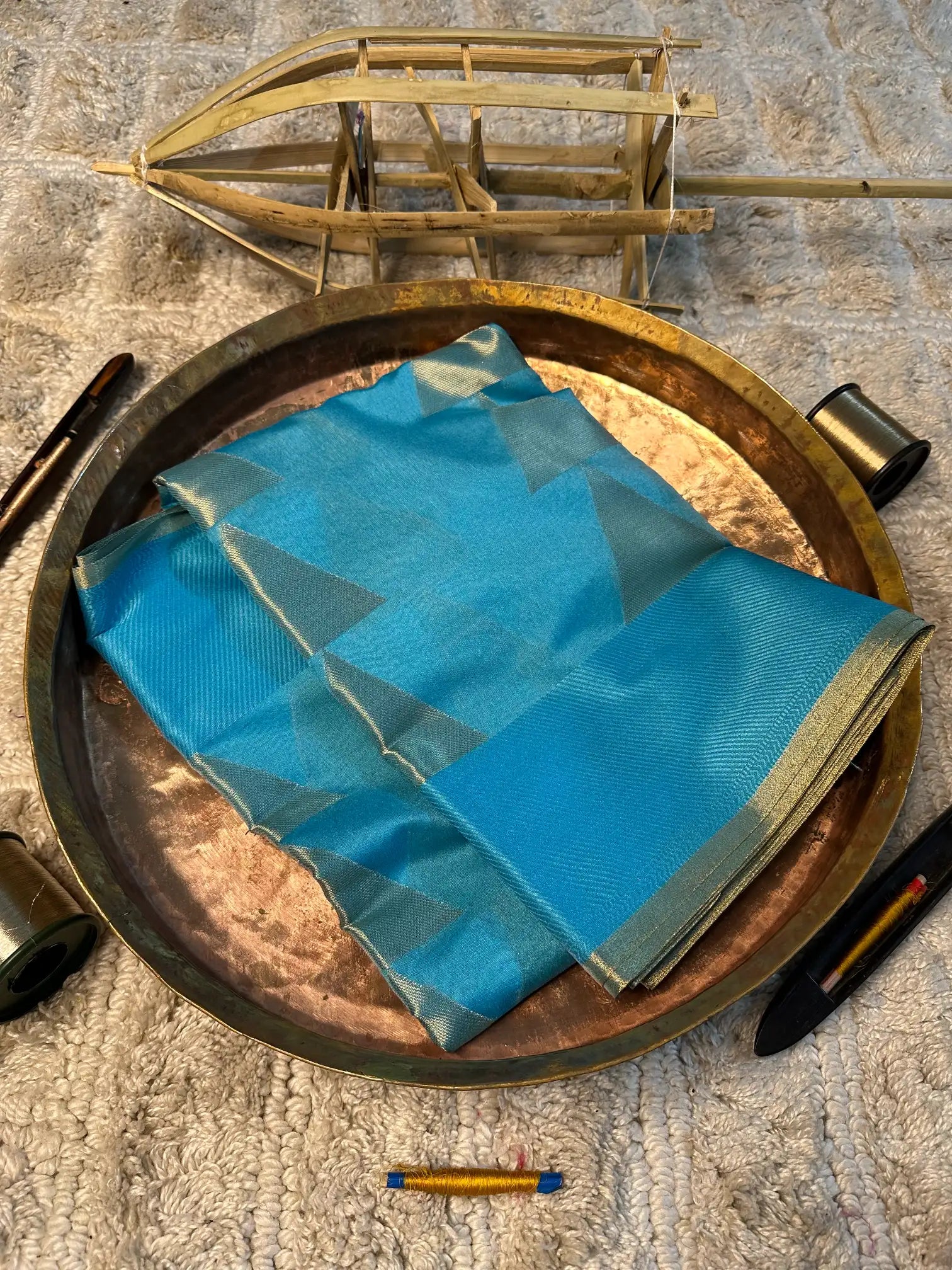 Eccentric Zari Weave Softsilk Banarasi Saree