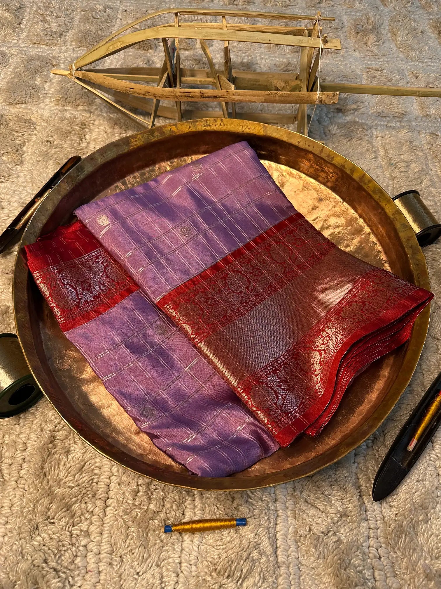 Eccentric Zari Weave Softsilk Banarasi Saree