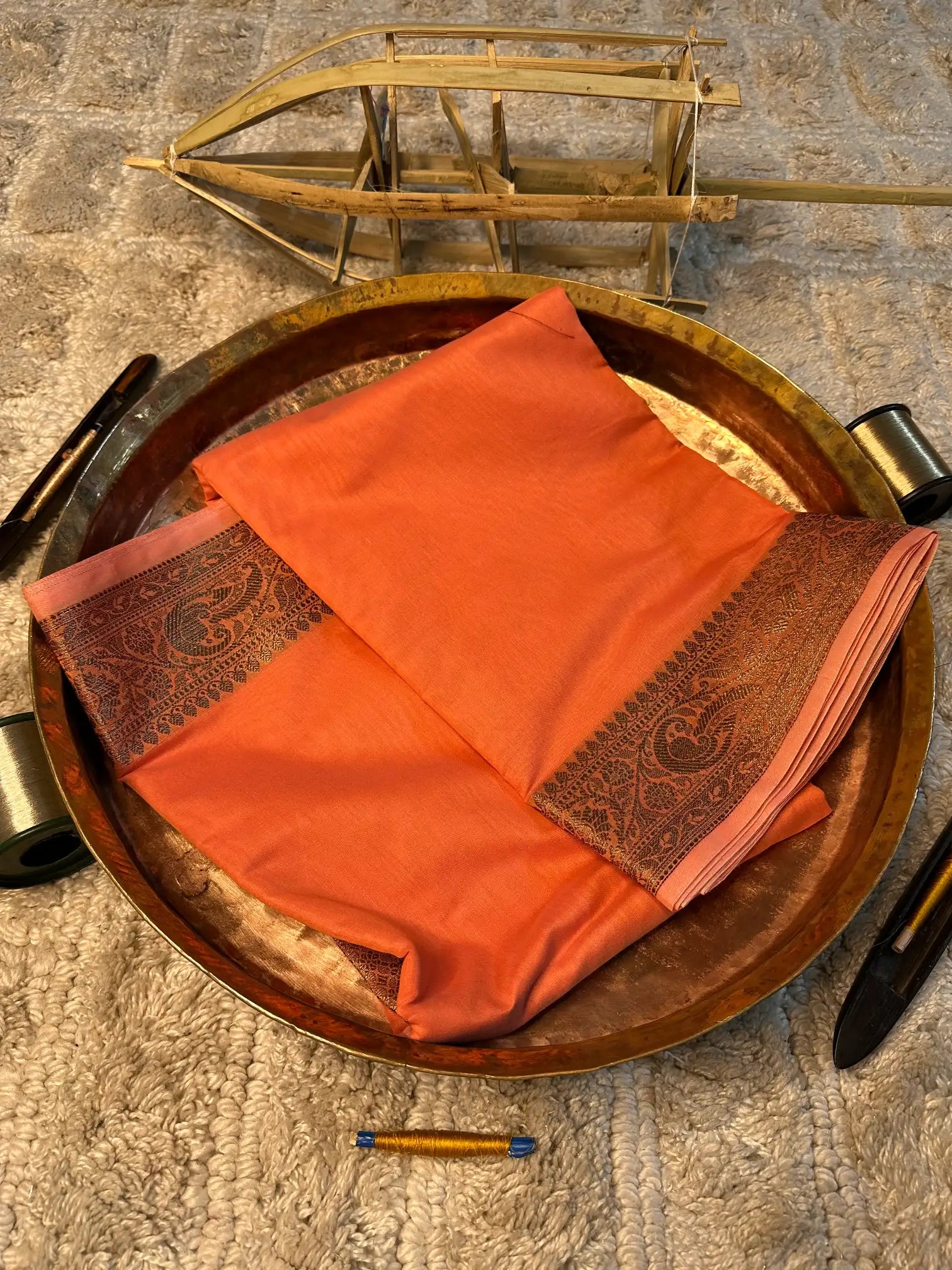 Eccentric Zari Weave Softsilk Banarasi Saree