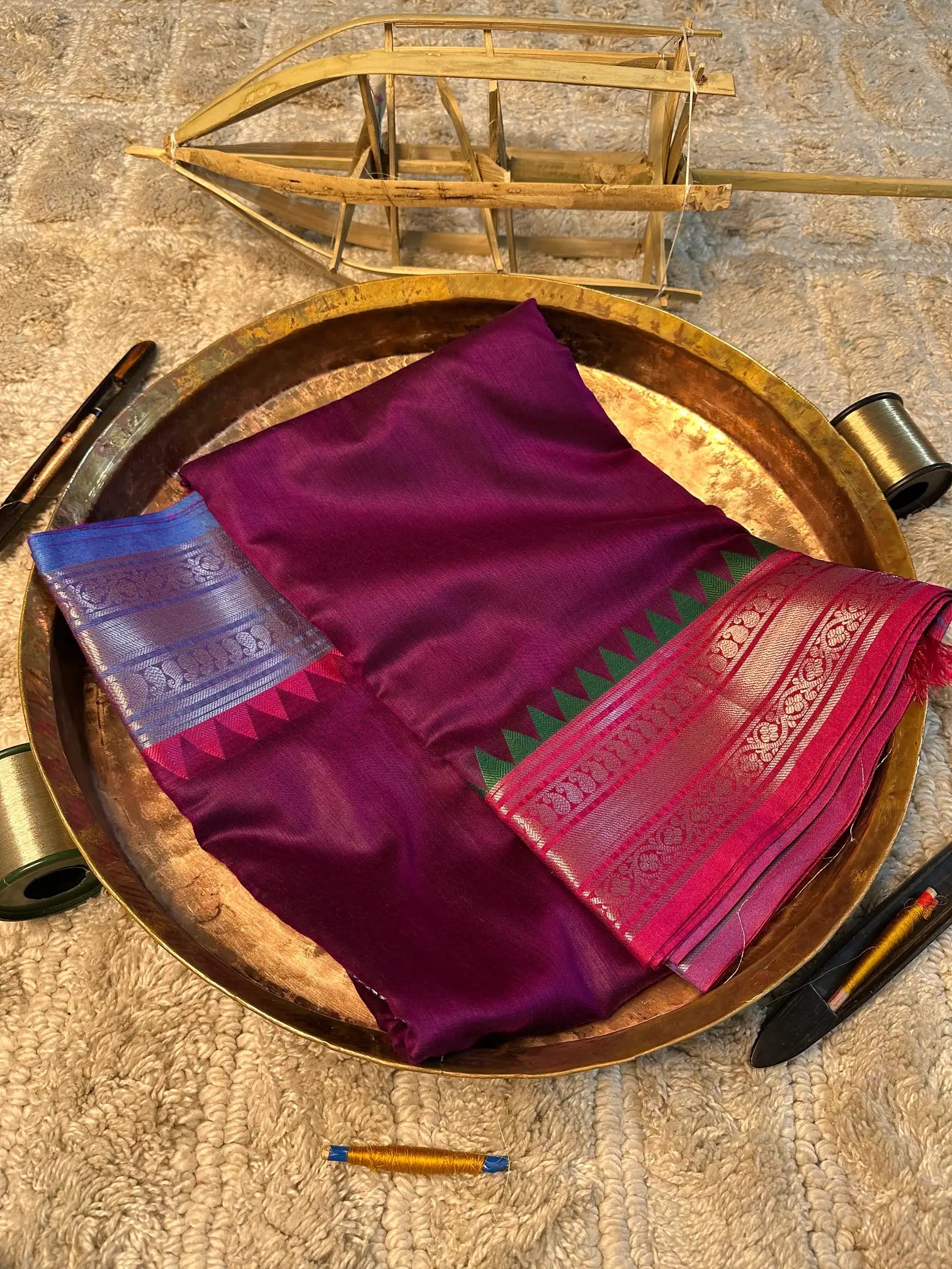 Eccentric Zari Weave Softsilk Banarasi Saree