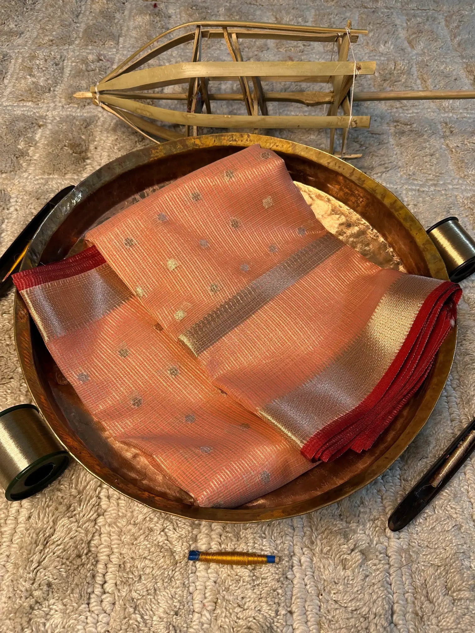 Eccentric Zari Weave Softsilk Banarasi Saree