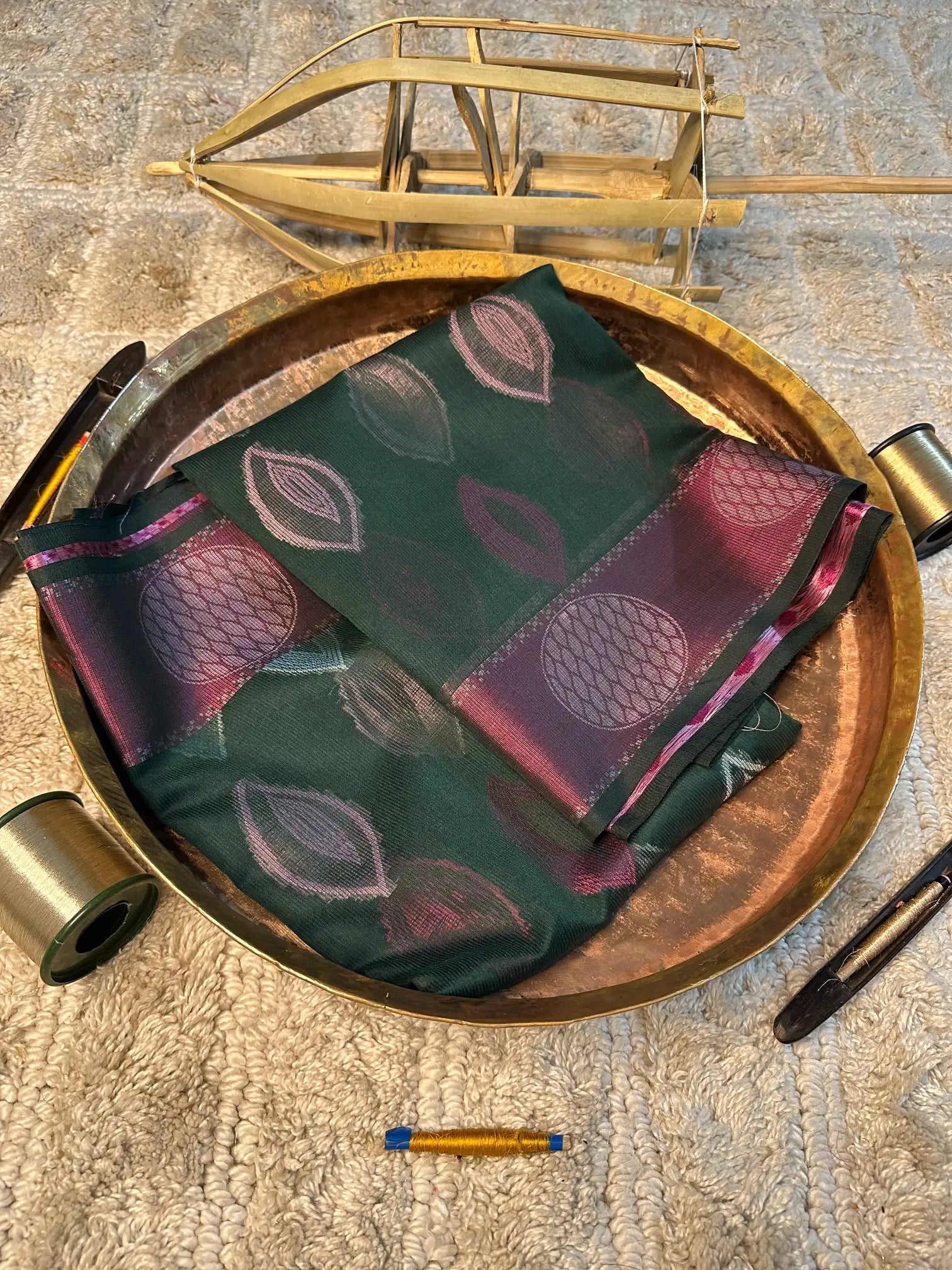 Eccentric Zari Weave Softsilk Banarasi Saree