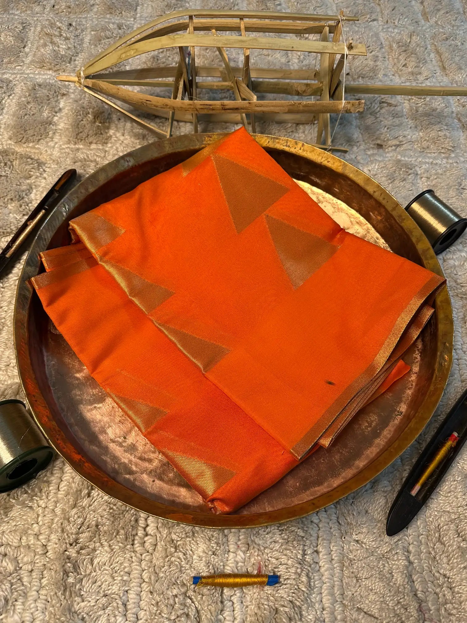Eccentric Zari Weave Softsilk Banarasi Saree