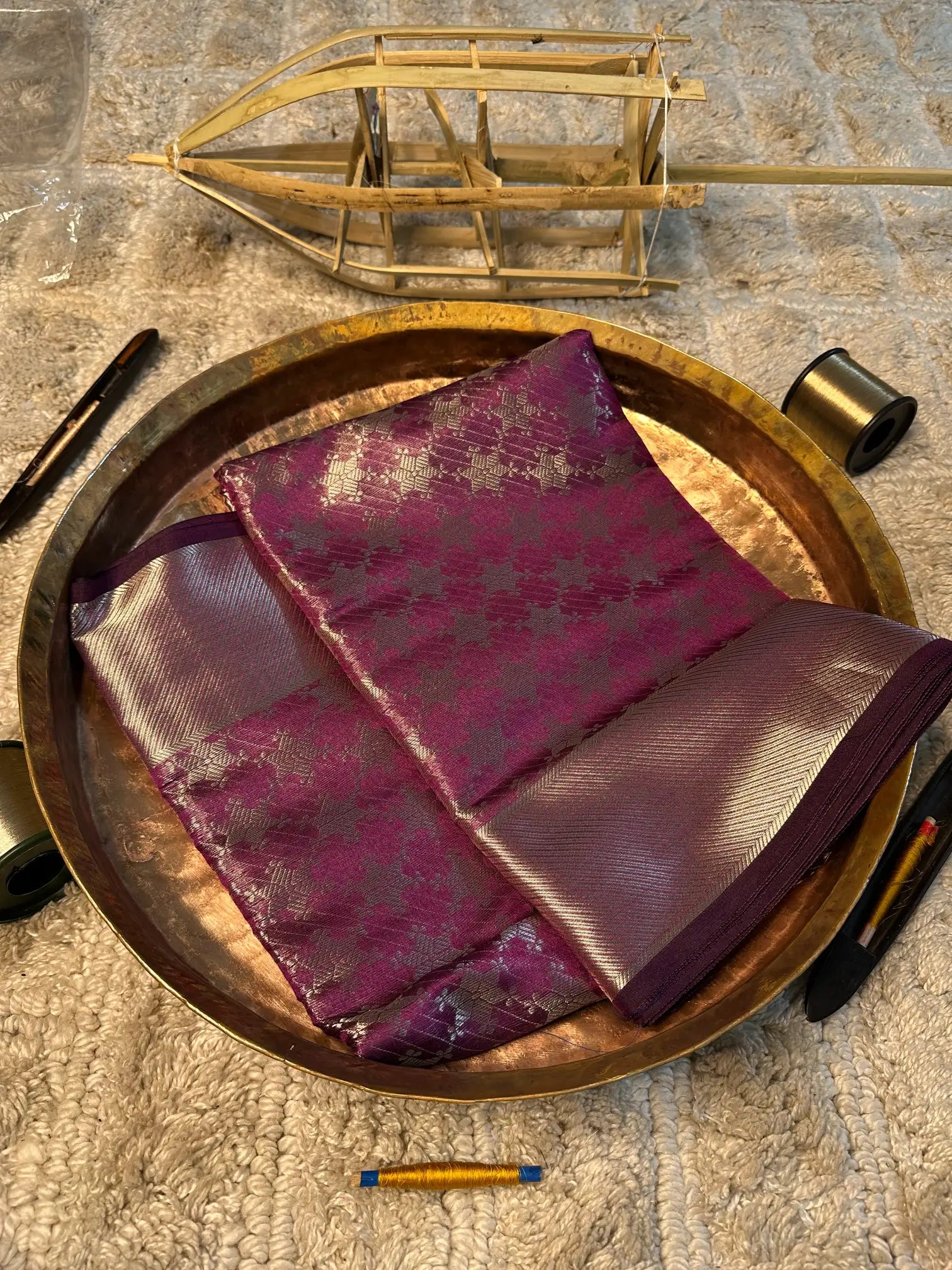 Eccentric Zari Weave Softsilk Heritage Banarasi Saree