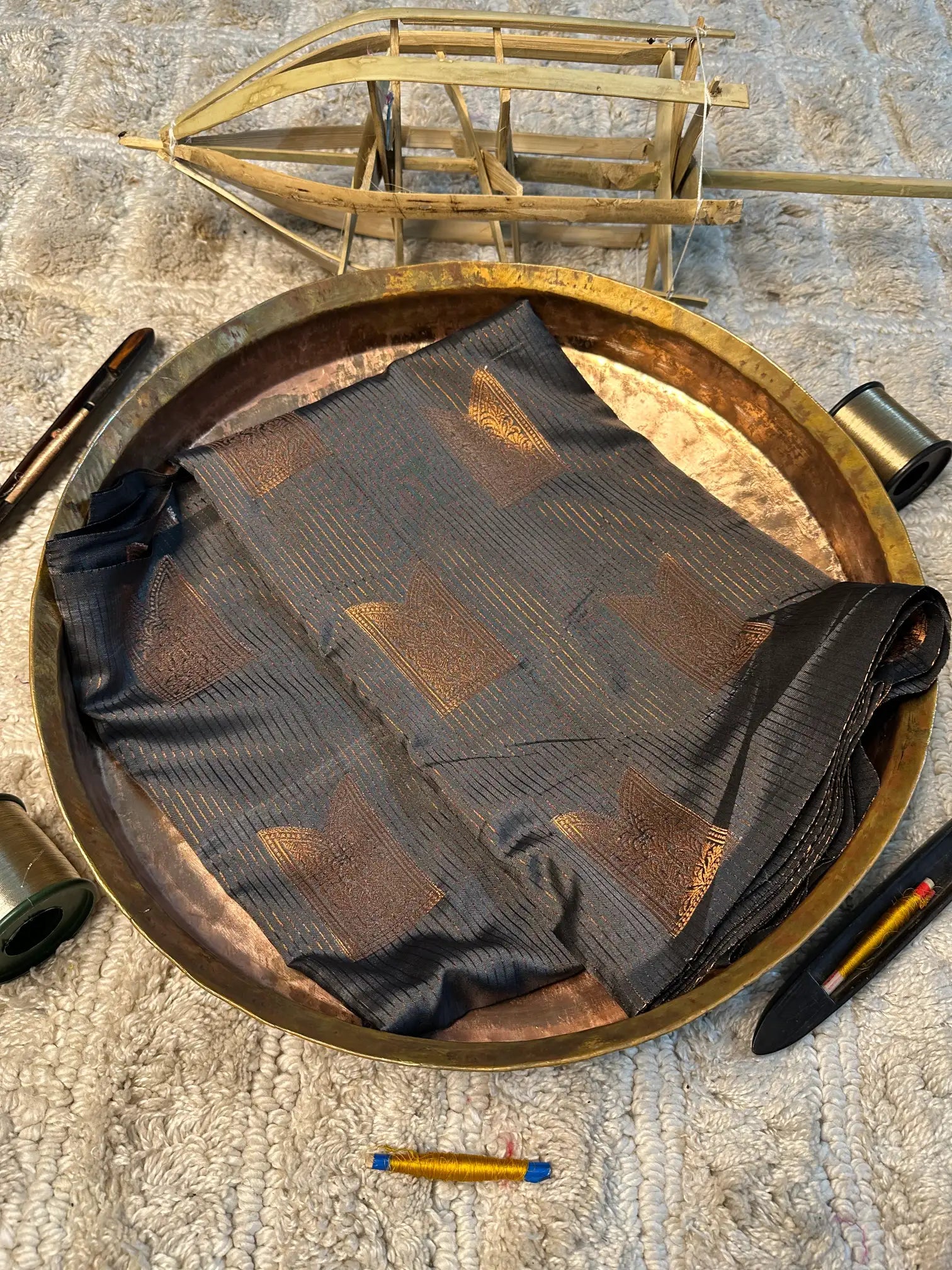 Eccentric Zari Weave Softsilk Heritage Banarasi Saree