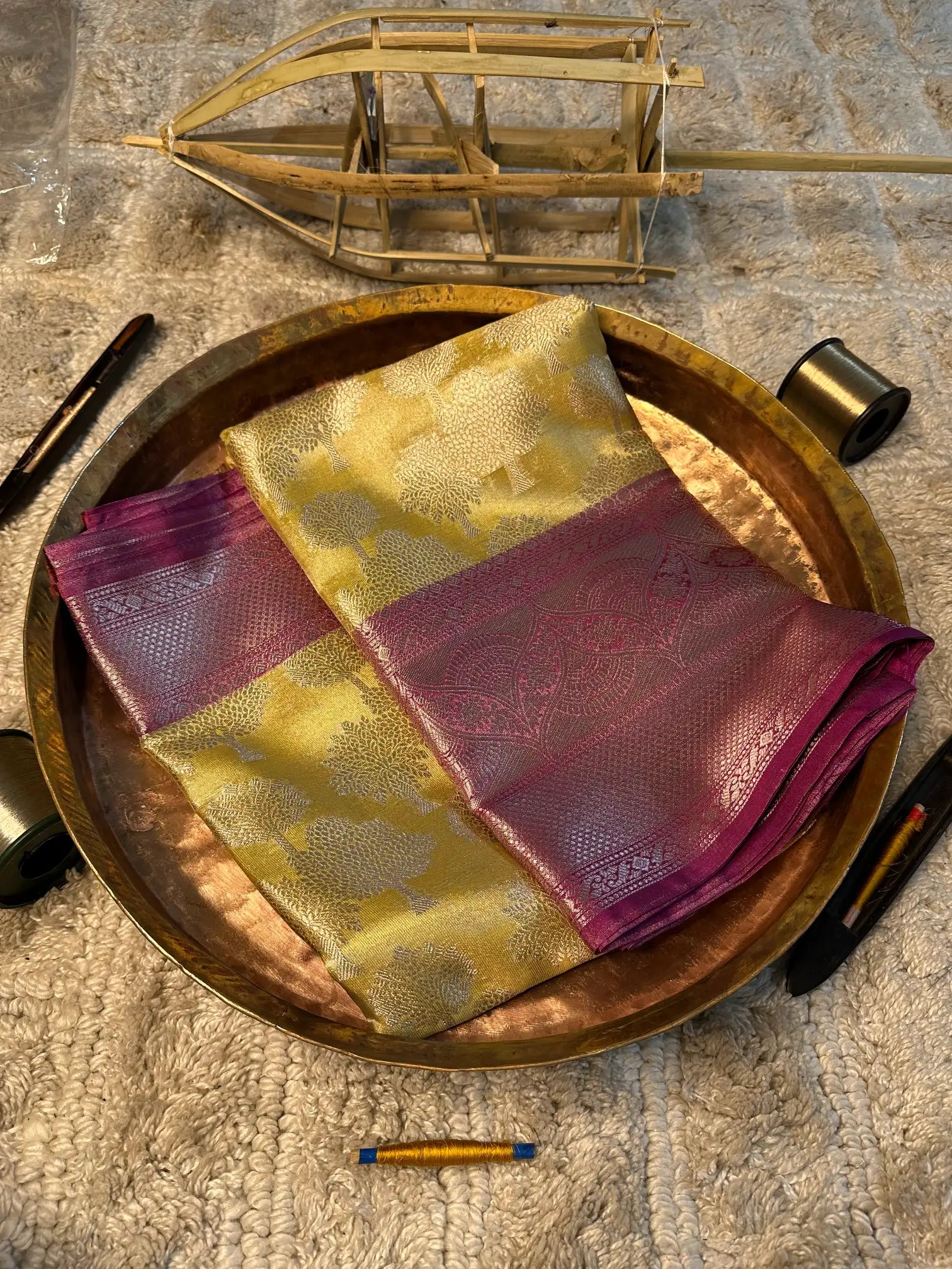 Eccentric Zari Weave Softsilk Heritage Banarasi Saree