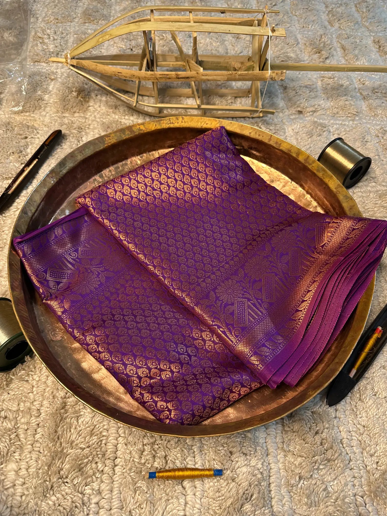 Eccentric Zari Weave Softsilk Heritage Banarasi Saree