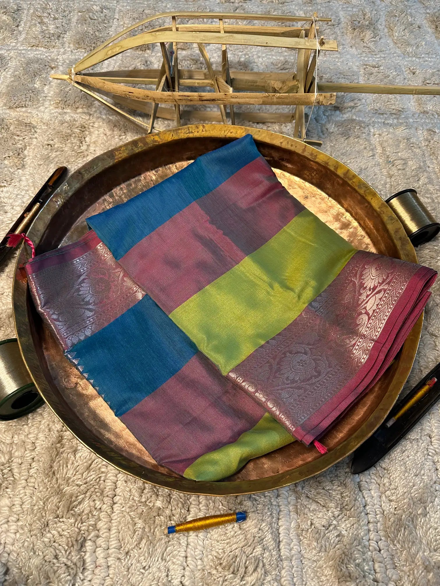 Eccentric Zari Weave Softsilk Banarasi Saree