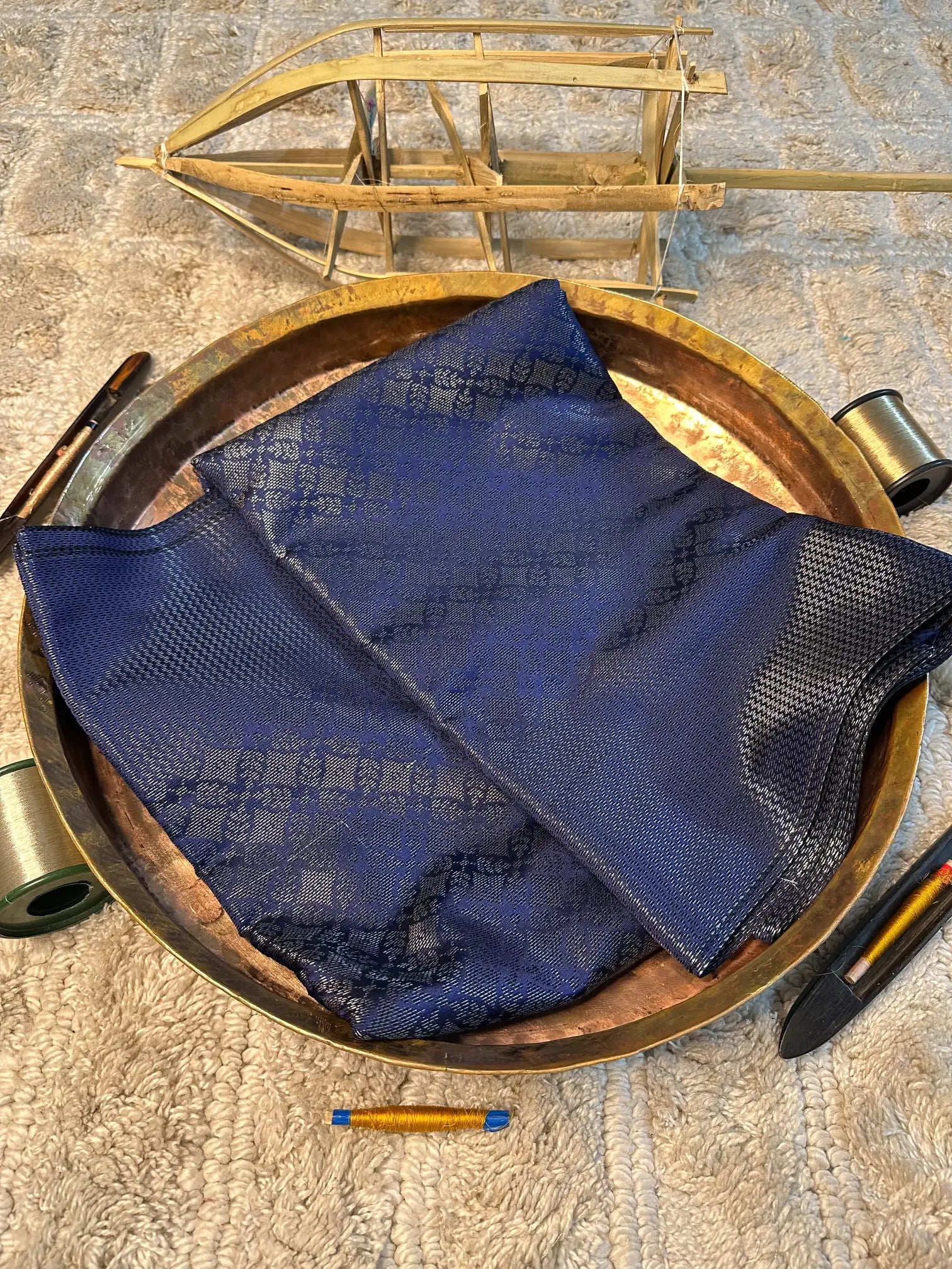 Eccentric Zari Weave Softsilk Heritage Banarasi Saree