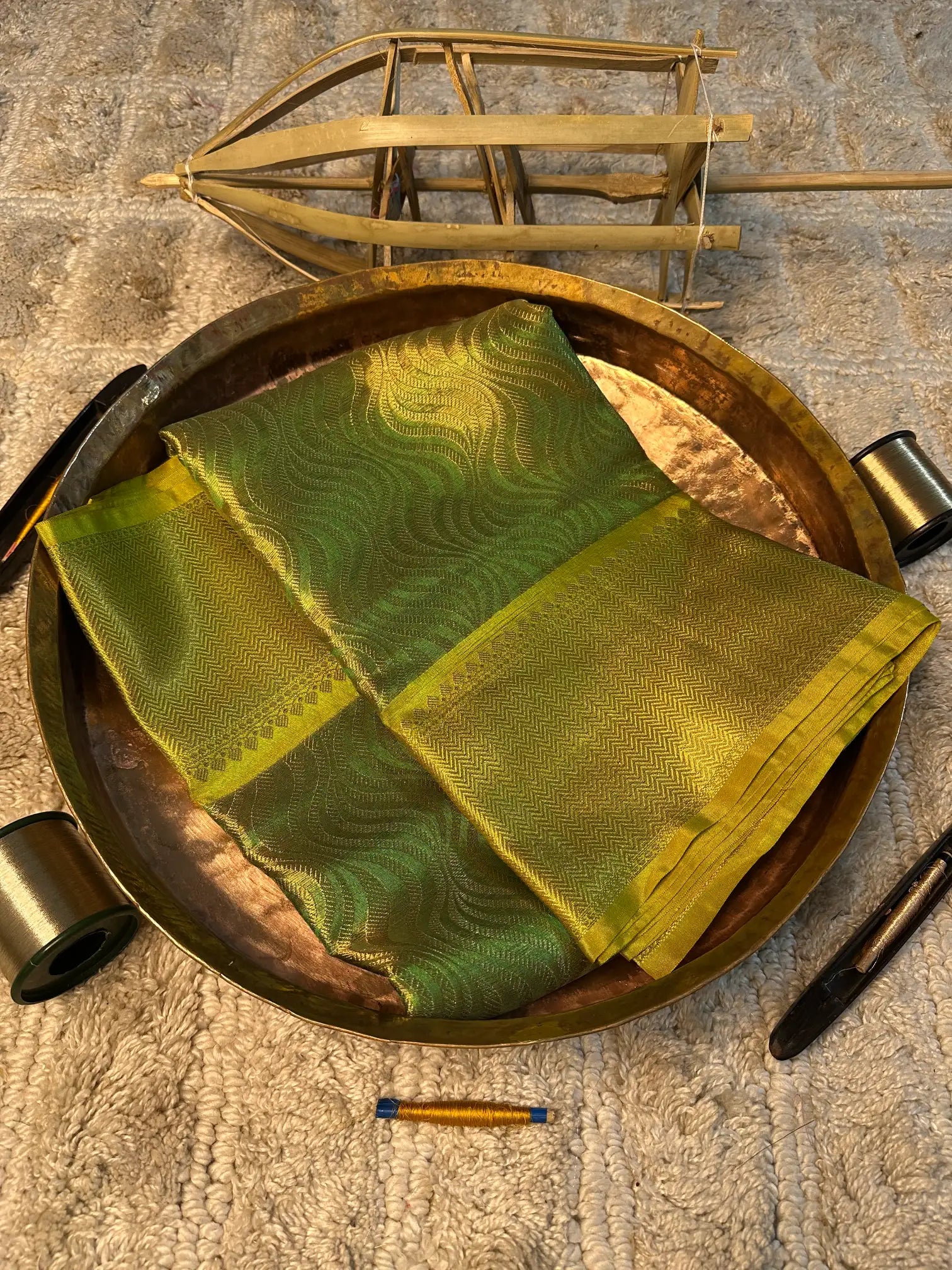 Eccentric Zari Weave Softsilk Heritage Banarasi Saree