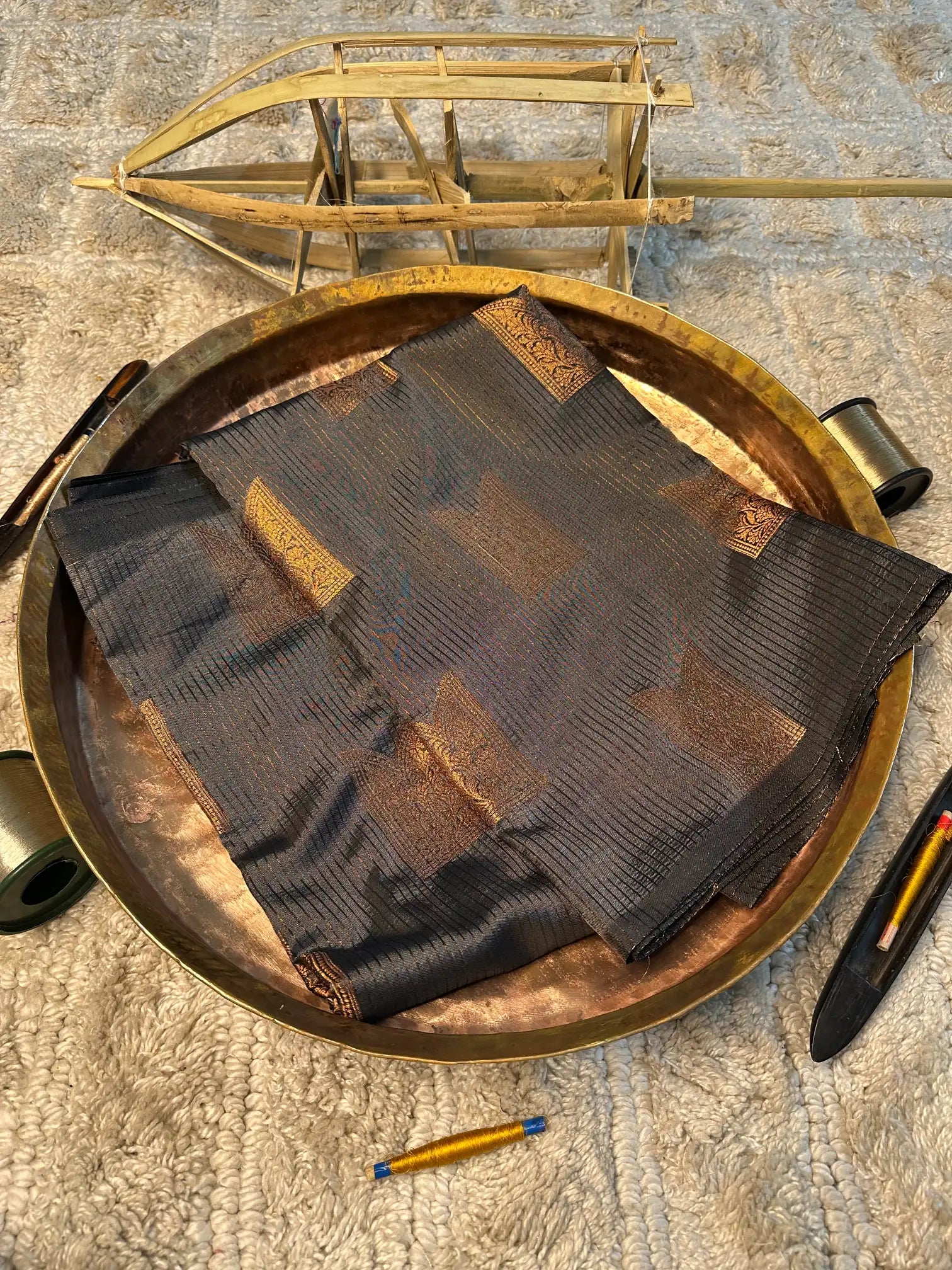 Eccentric Zari Weave Softsilk Heritage Banarasi Saree