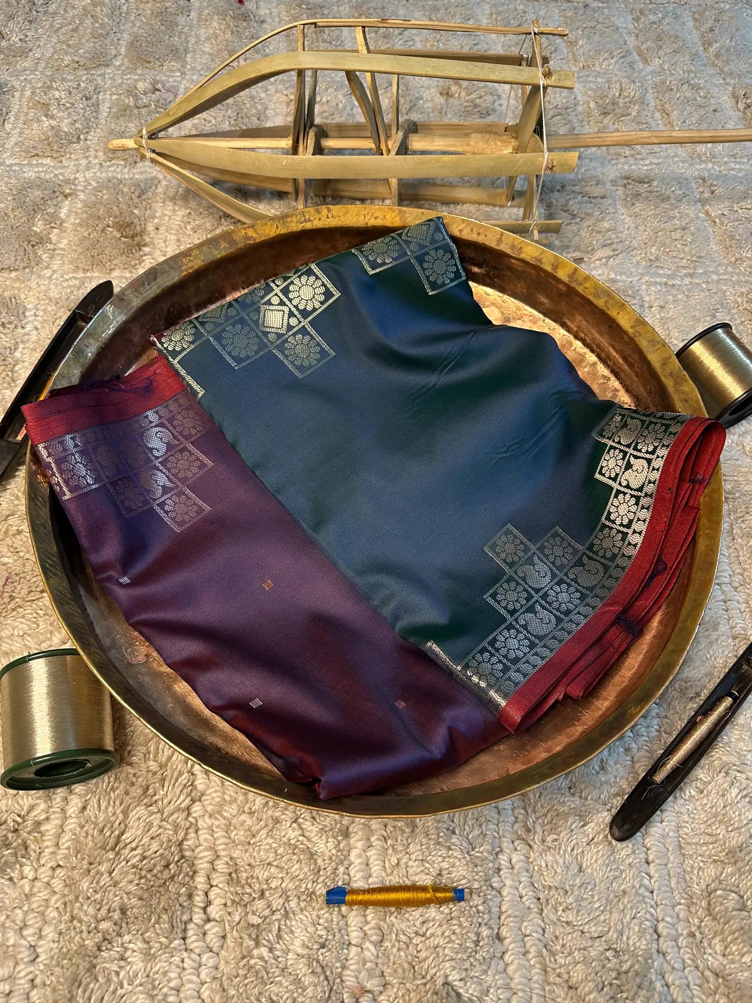 Eccentric Zari Weave Softsilk Heritage Banarasi Saree