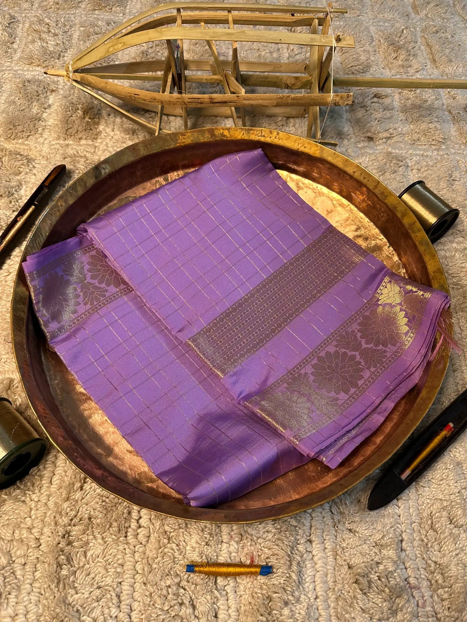Eccentric Zari Weave Softsilk Banarasi Saree