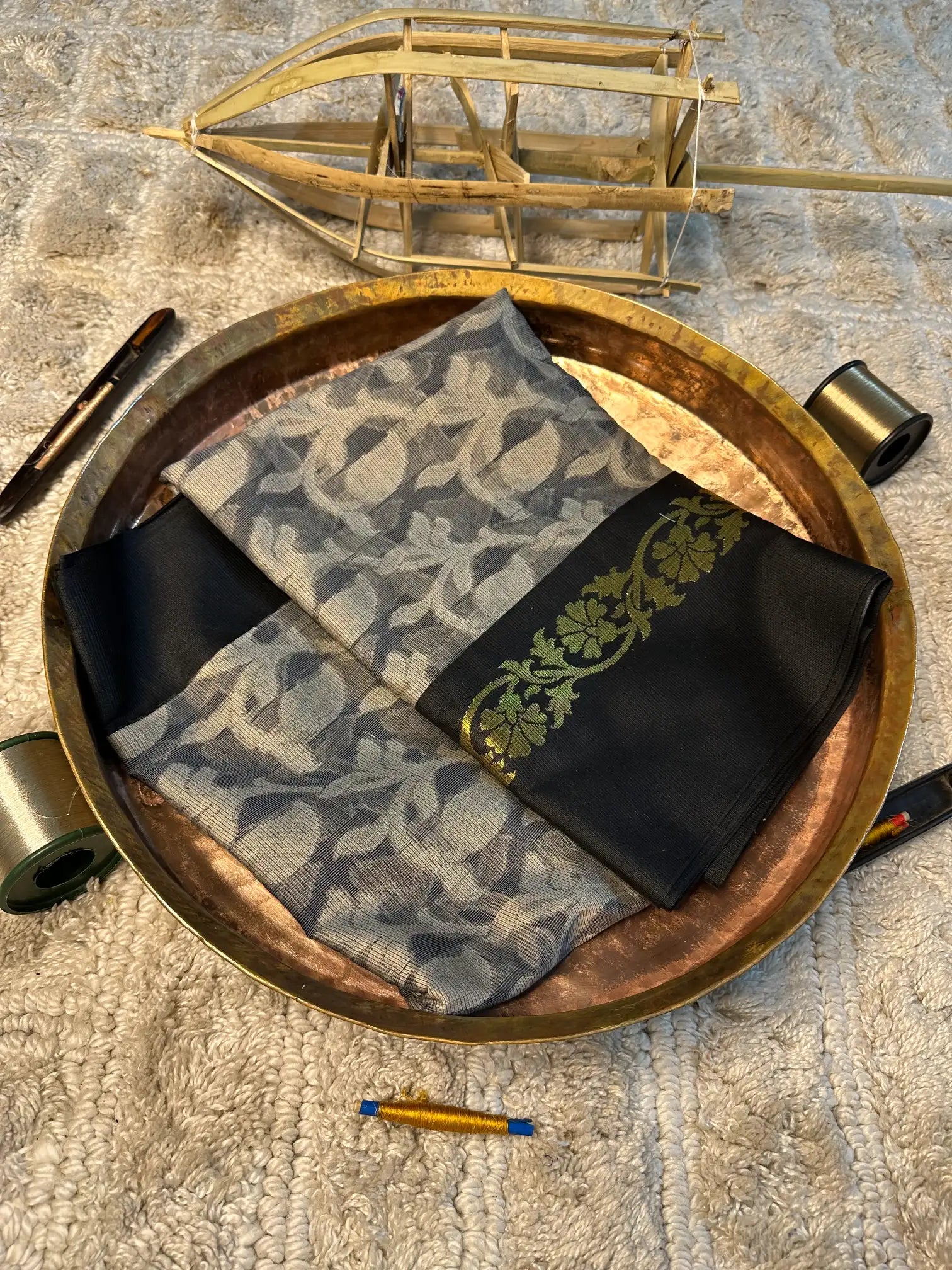 Eccentric Zari Weave Softsilk Banarasi Saree