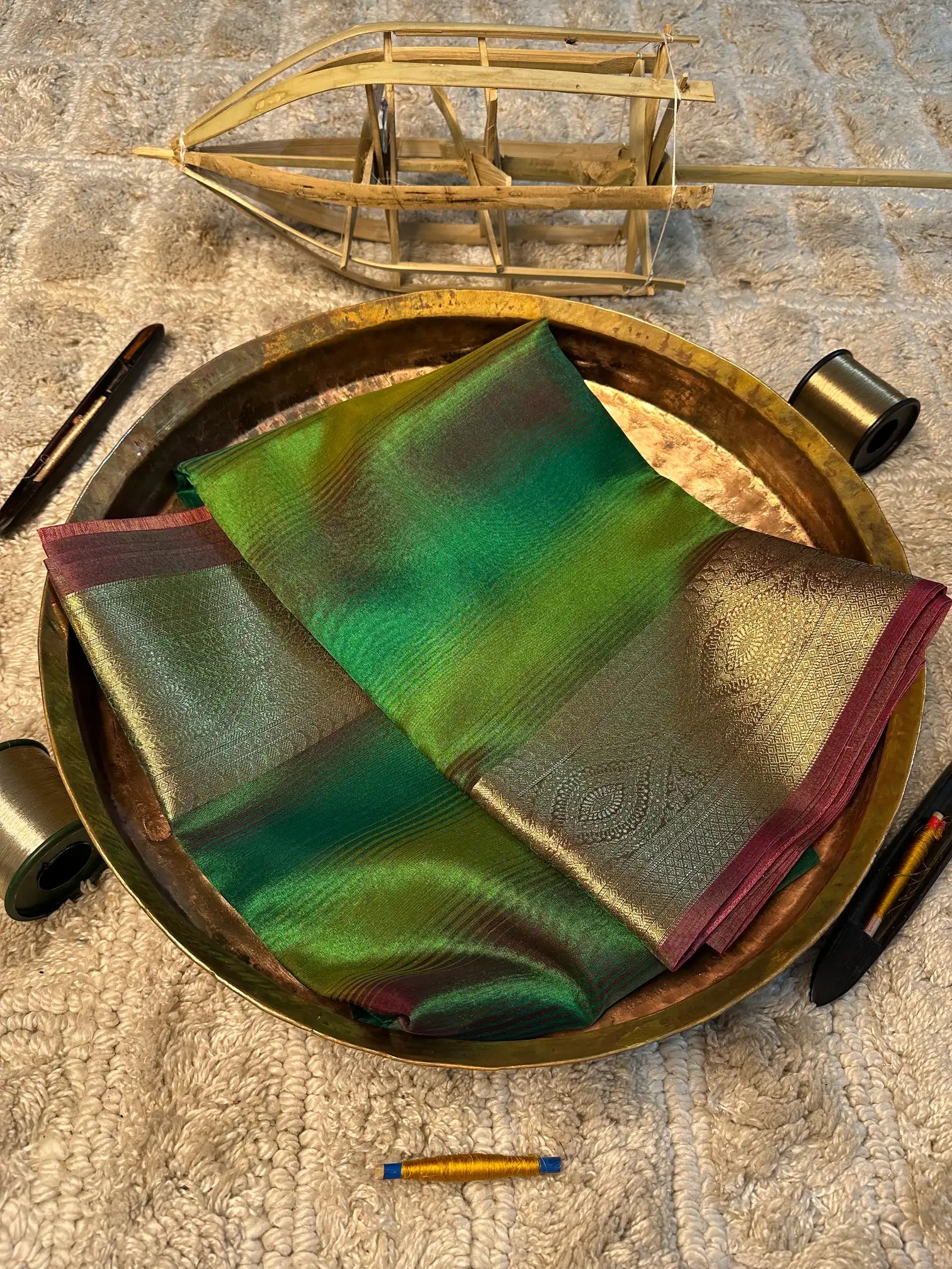 Eccentric Zari Weave Softsilk Heritage Banarasi Saree