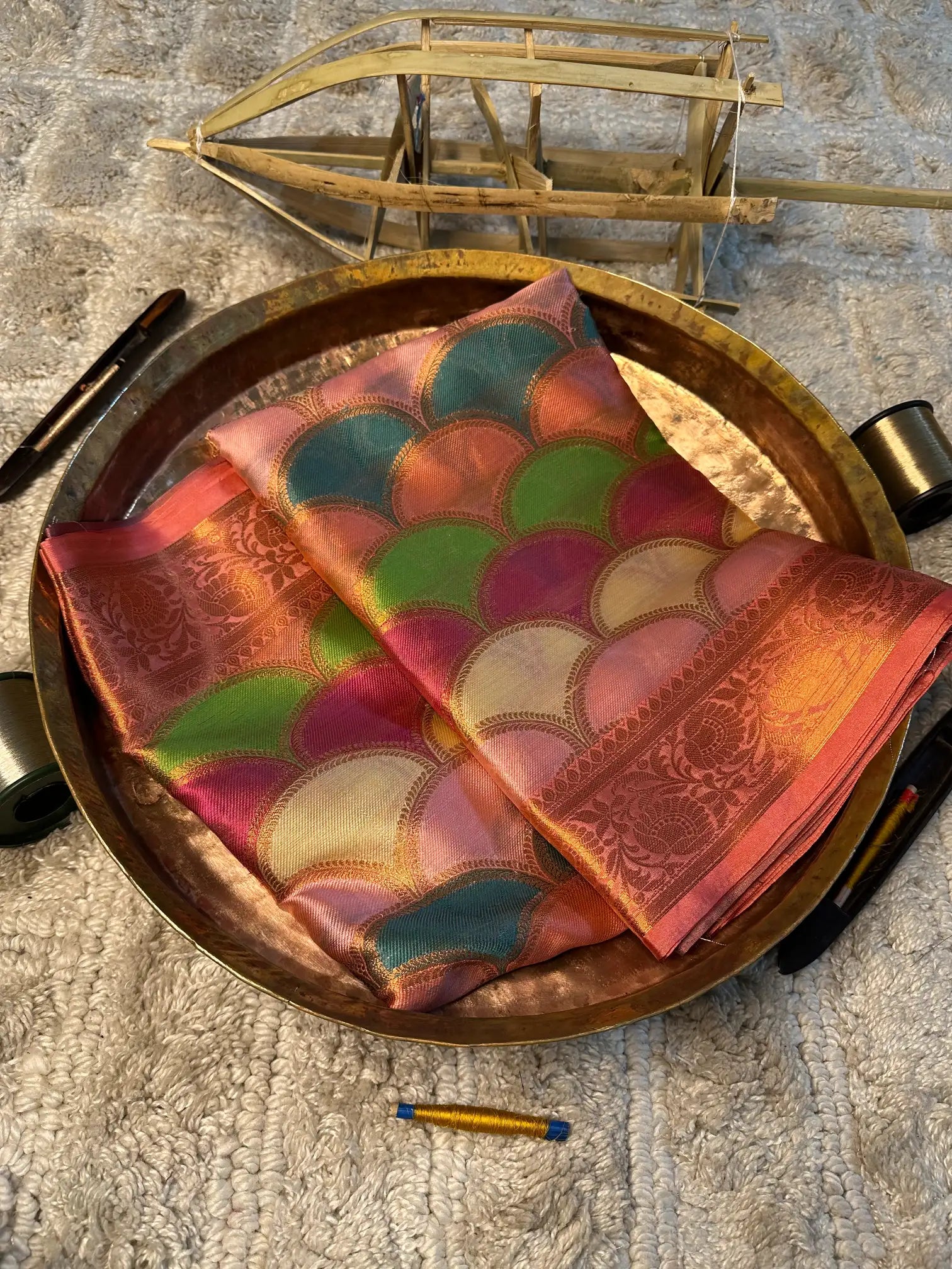Eccentric Zari Weave Softsilk Heritage Banarasi Saree