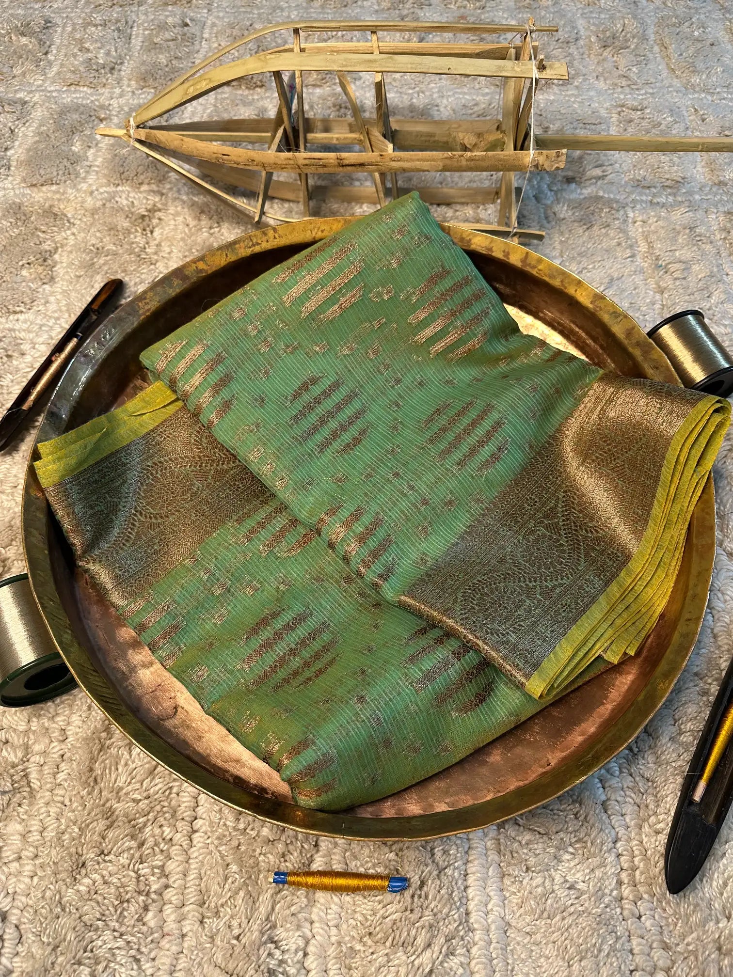 Eccentric Zari Weave Softsilk Heritage Banarasi Saree