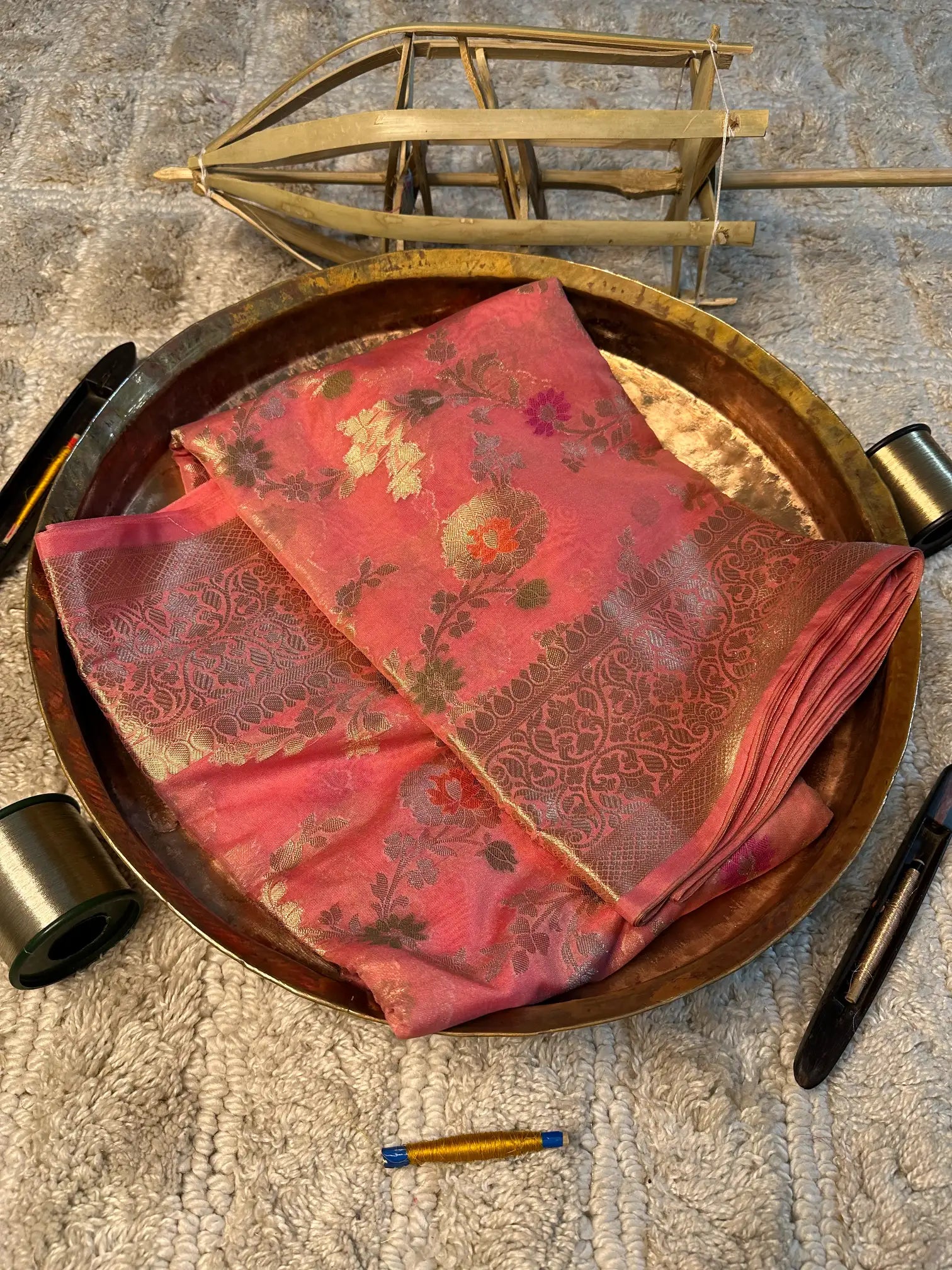Eccentric Zari Weave Softsilk Heritage Banarasi Saree
