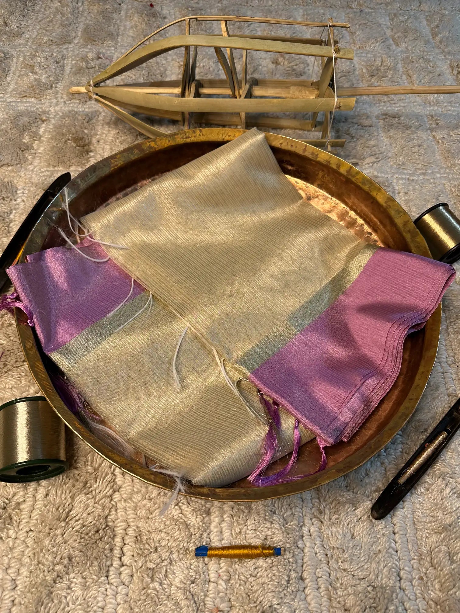 Eccentric Zari Weave Softsilk Banarasi Saree