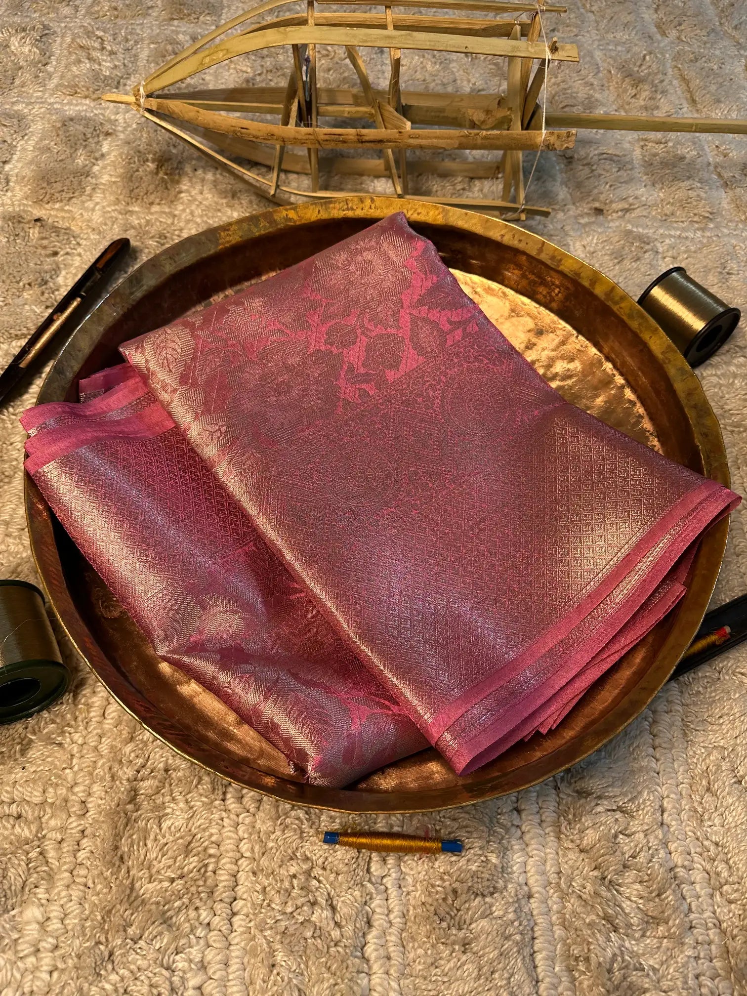Eccentric Zari Weave Softsilk Heritage Banarasi Saree